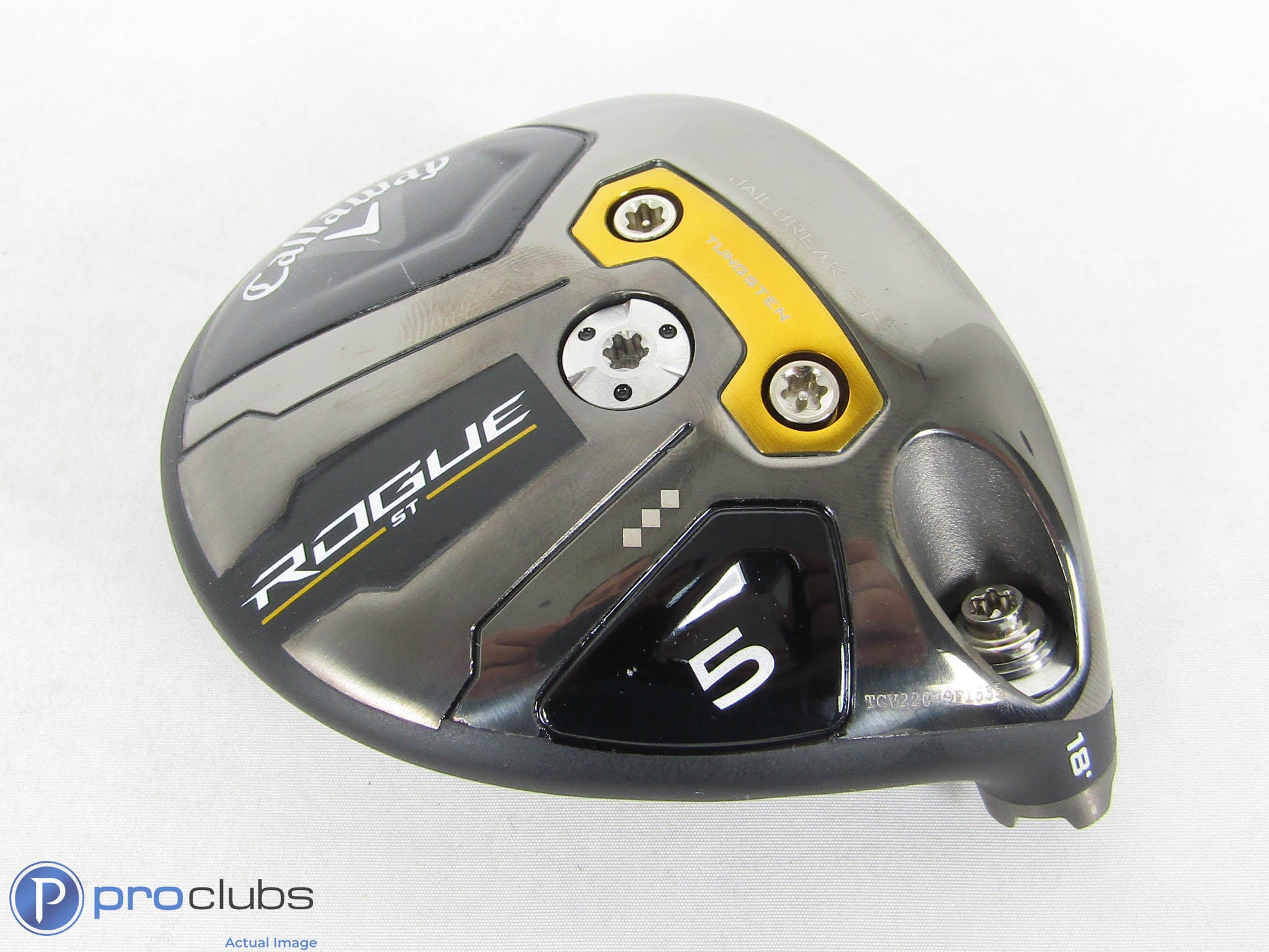 Tour Issue! Callaway Rogue ST Triple Diamond 18* 5 Wood - Head Only - 462848