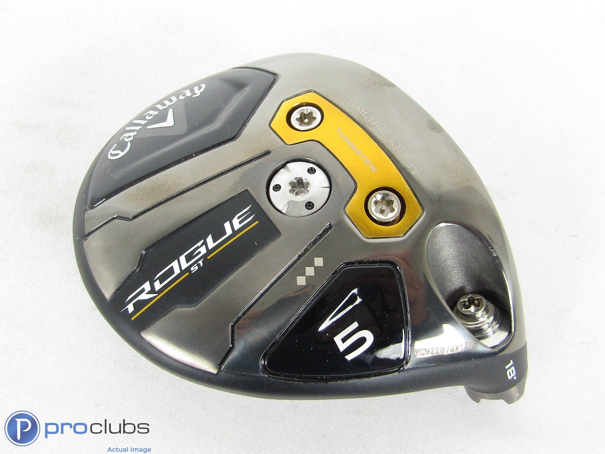 Tour Issue! Callaway Rogue ST Triple Diamond 18* 5 Wood - Head Only - 462846