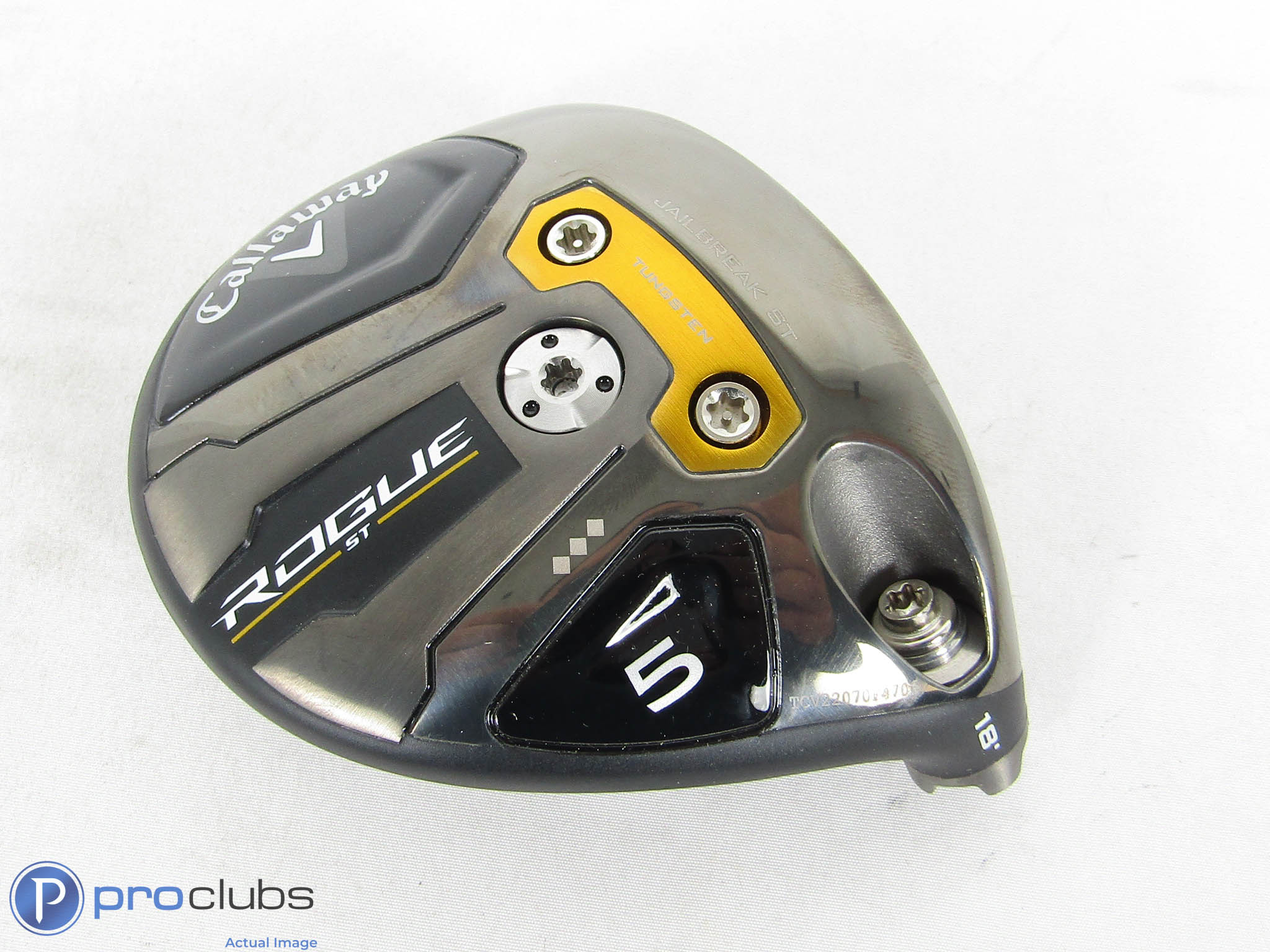 Tour Issue! Callaway Rogue ST Triple Diamond 18* 5 Wood - Head Only - 462849