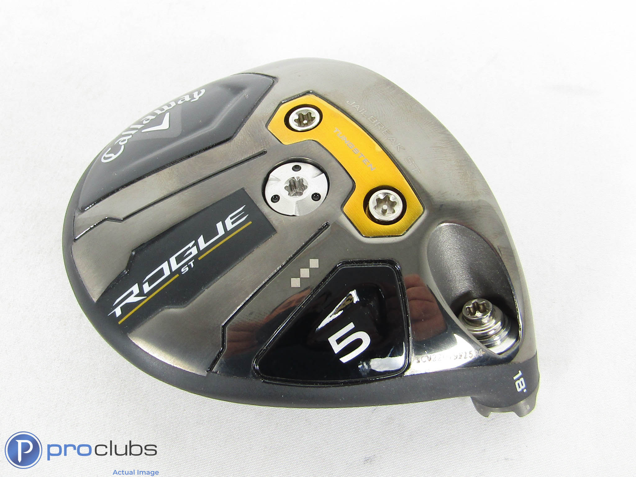 Tour Issue! Callaway Rogue ST Triple Diamond 18* 5 Wood - Head Only - 462847