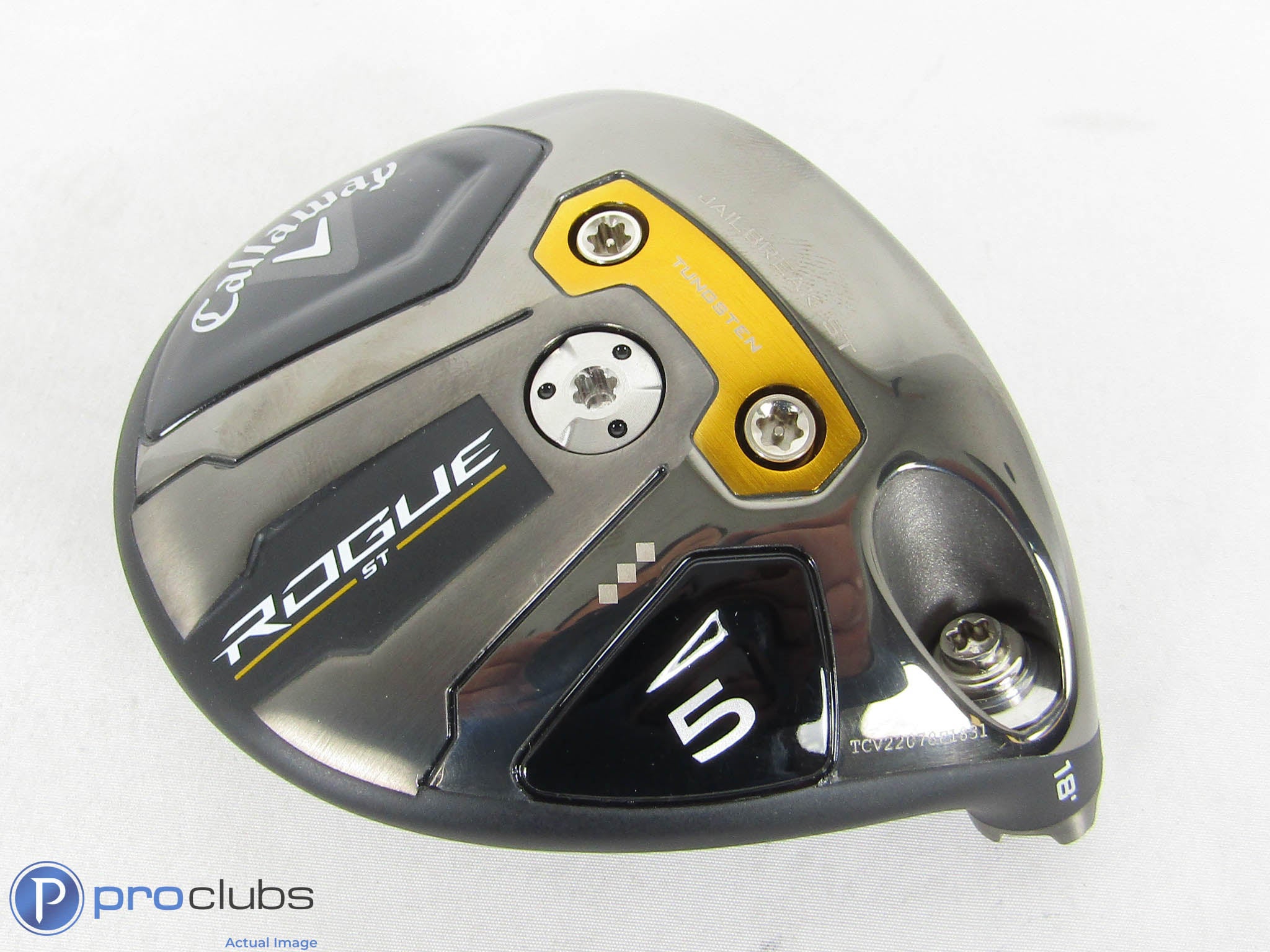 Tour Issue! Callaway Rogue ST Triple Diamond 18* 5 Wood - Head Only - 462754