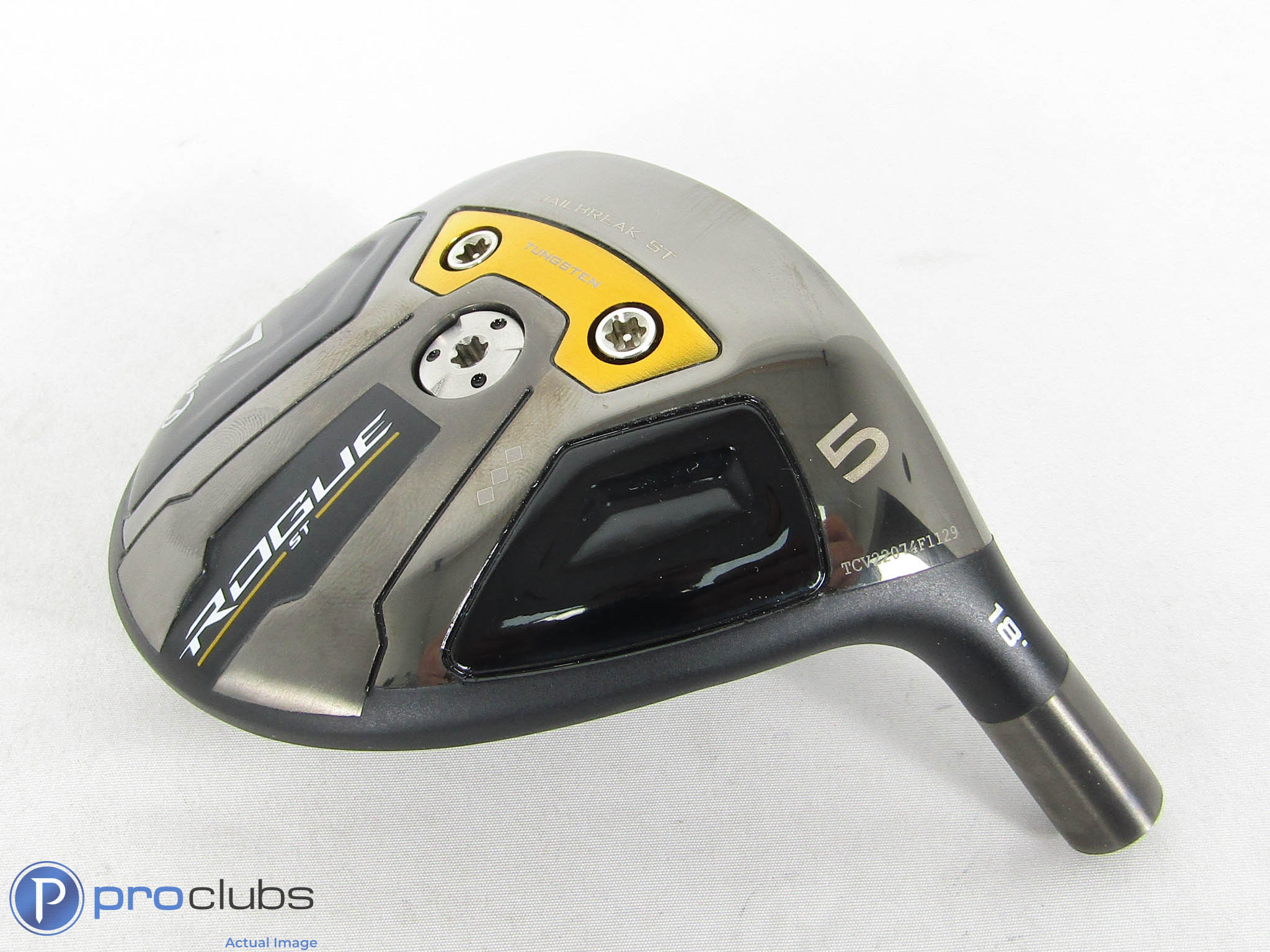 Tour Issue! Callaway Rogue ST Triple Diamond 18* 5 Wood - Head Only - 462788