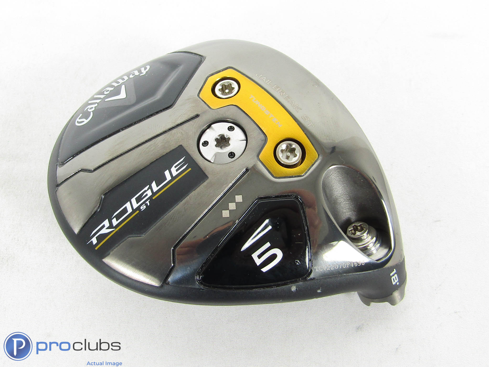 Tour Issue! Callaway Rogue ST Triple Diamond 18* 5 Wood - Head Only - 462763