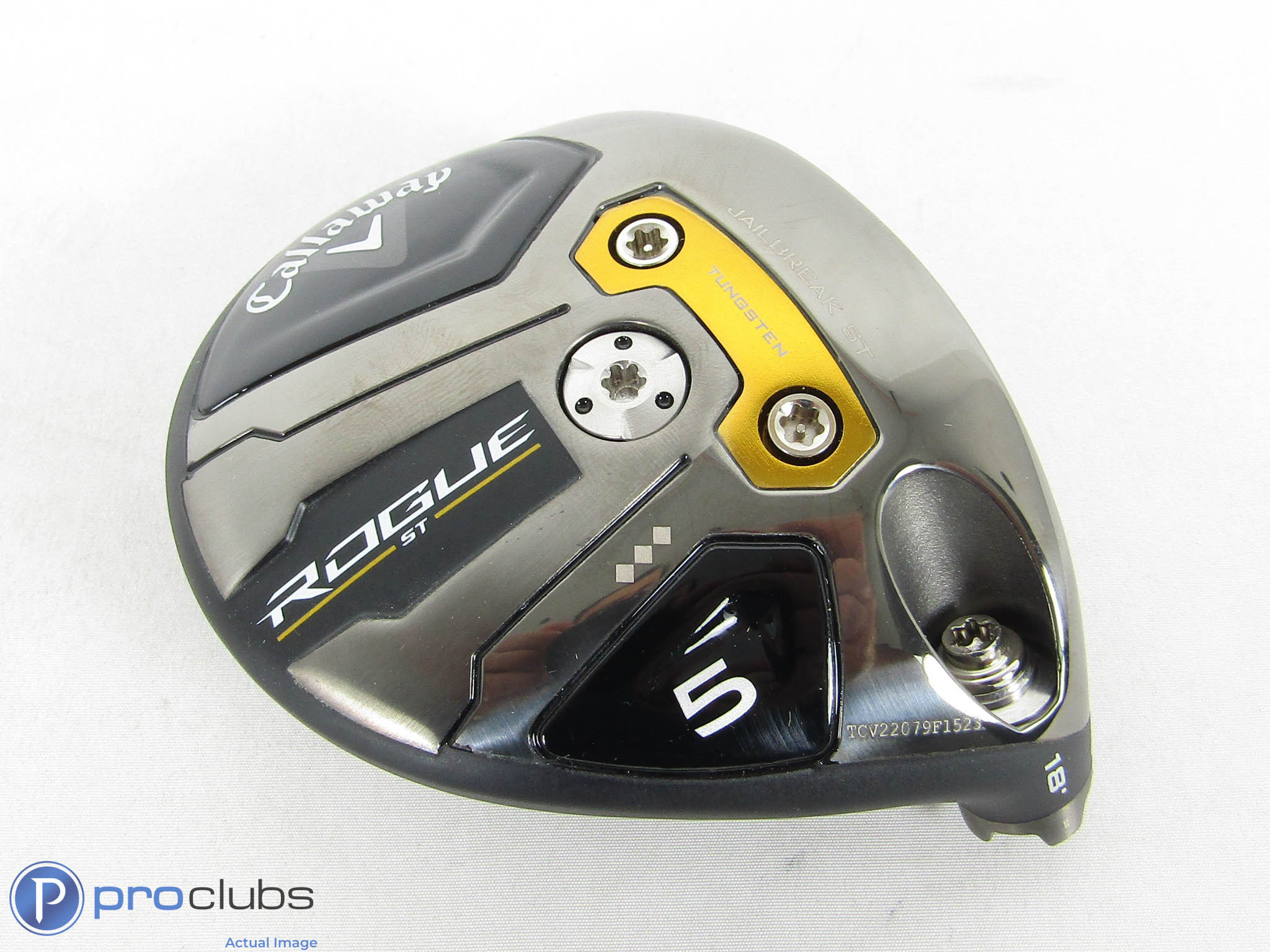 Tour Issue! Callaway Rogue ST Triple Diamond 18* 5 Wood - Head Only - 462776