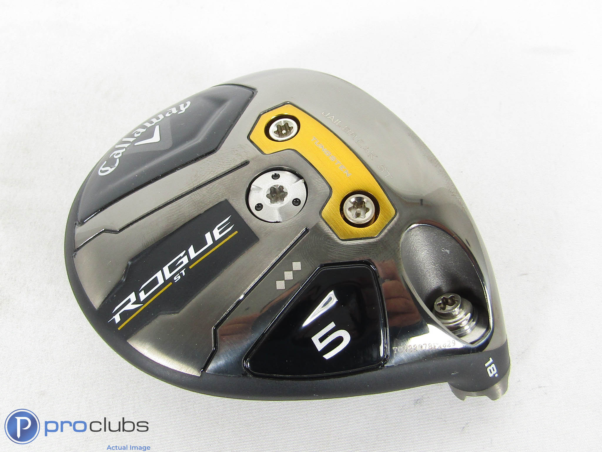 Tour Issue! Callaway Rogue ST Triple Diamond 18* 5 Wood - Head Only - 462771