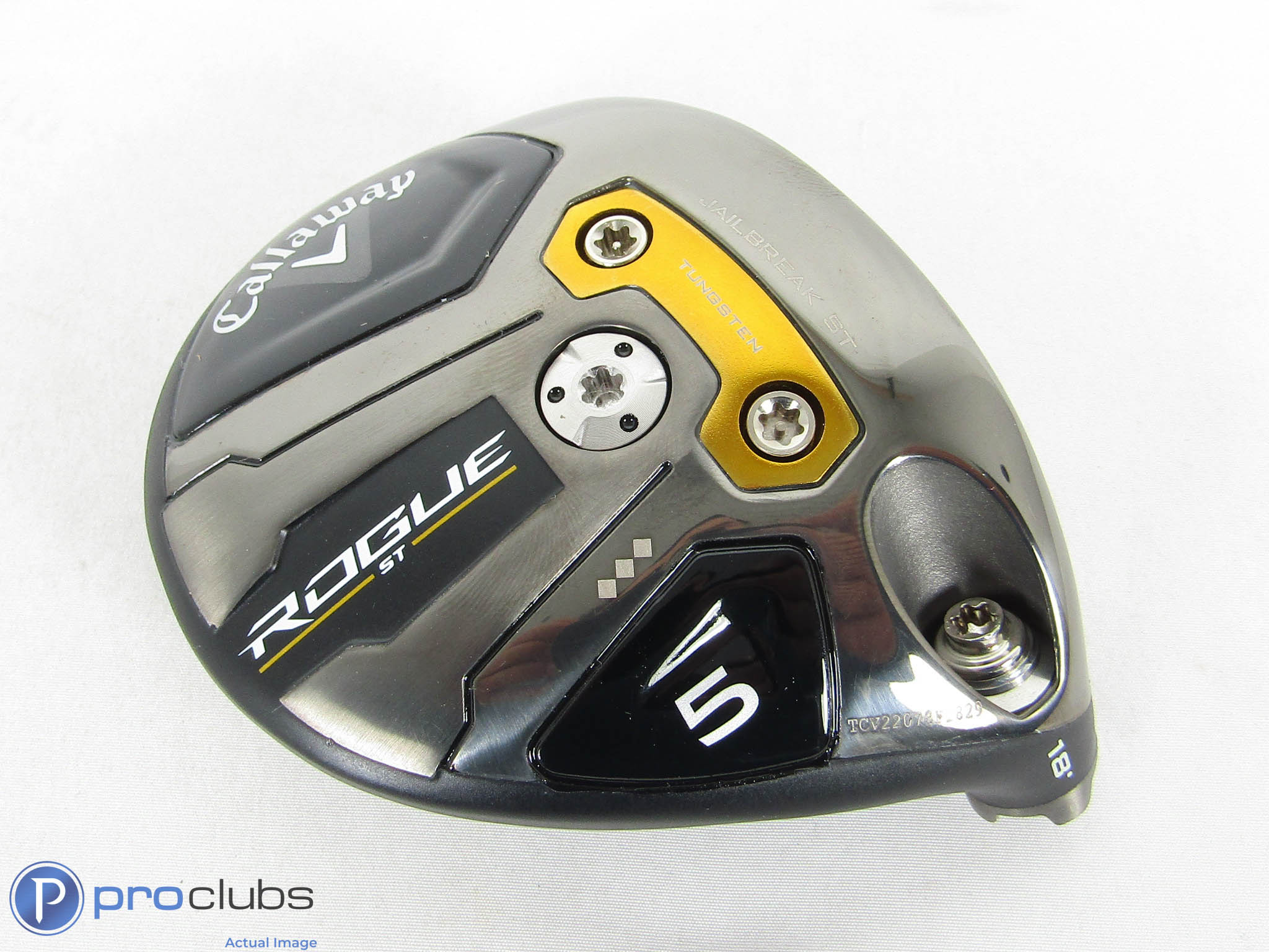 Tour Issue! Callaway Rogue ST Triple Diamond 18* 5 Wood - Head Only - 462770