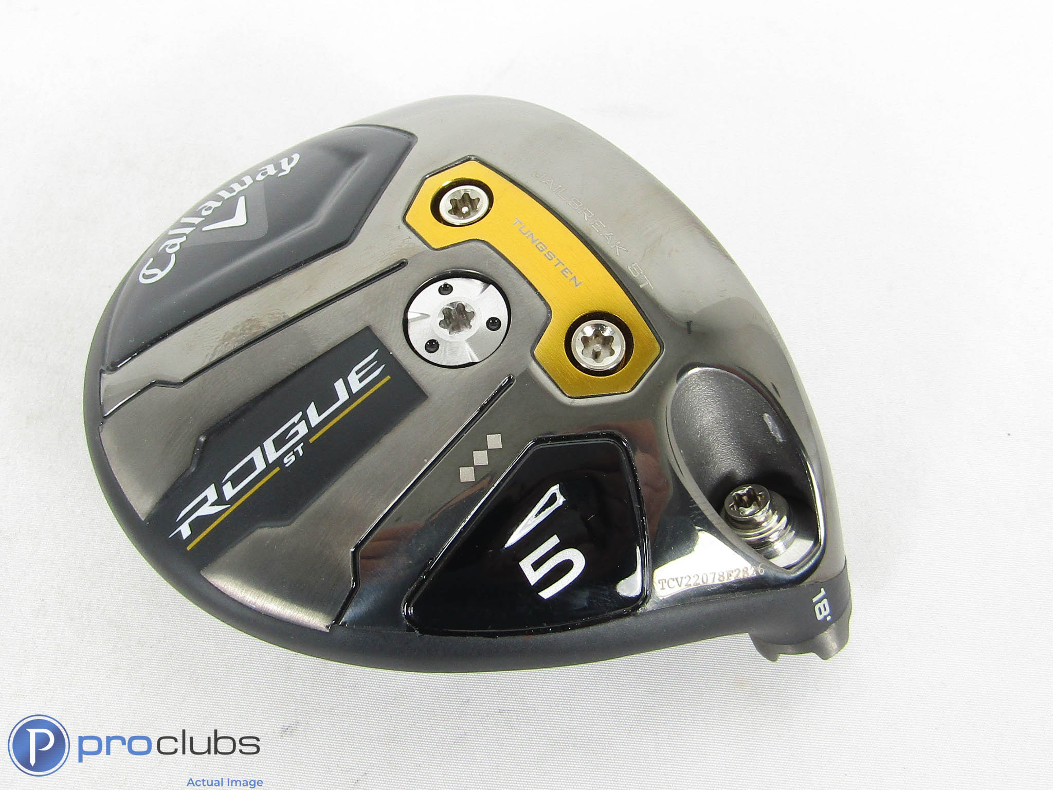 Tour Issue! Callaway Rogue ST Triple Diamond 18* 5 Wood - Head Only - 462759