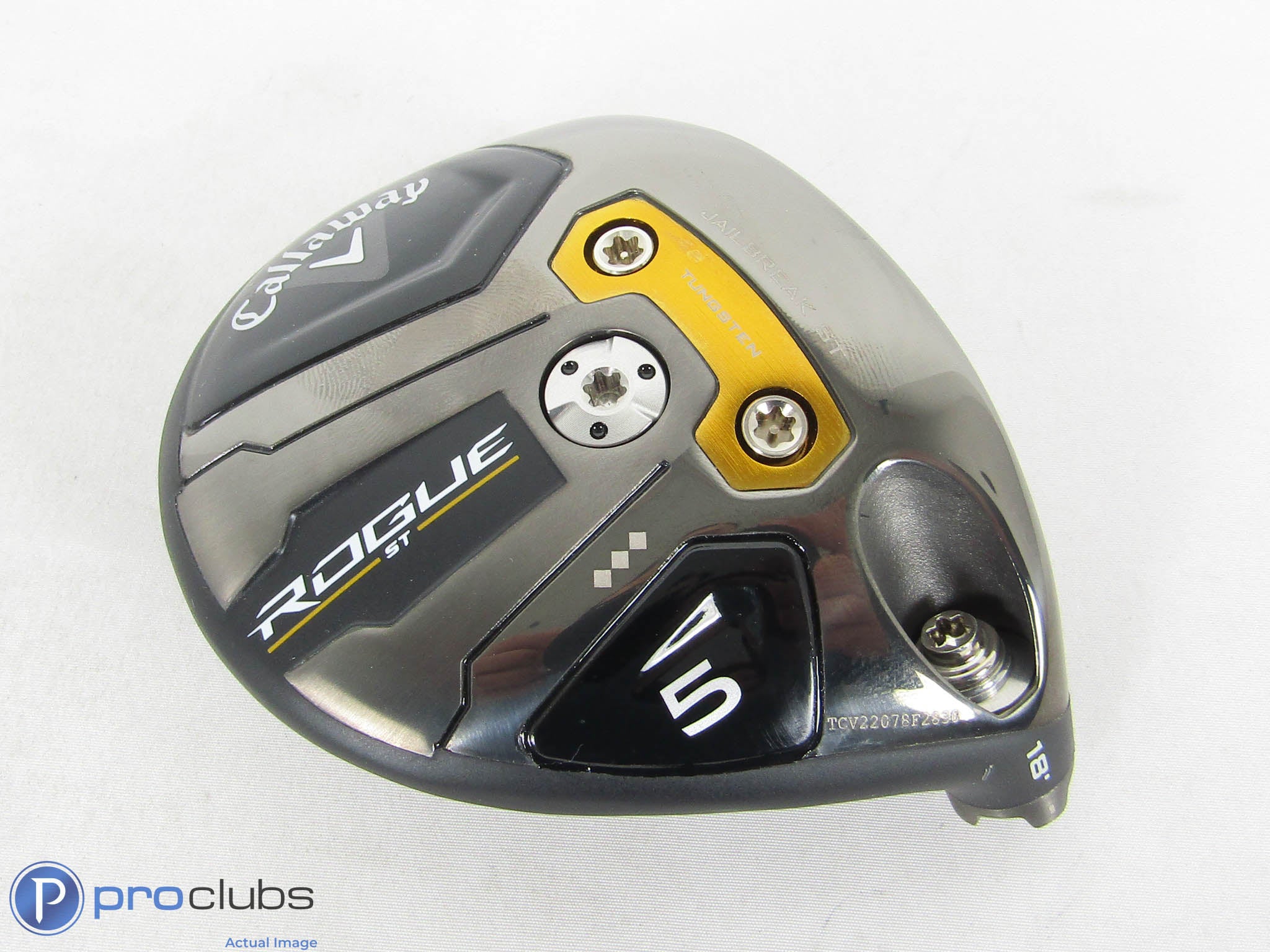 Tour Issue! Callaway Rogue ST Triple Diamond 18* 5 Wood - Head Only - 462781