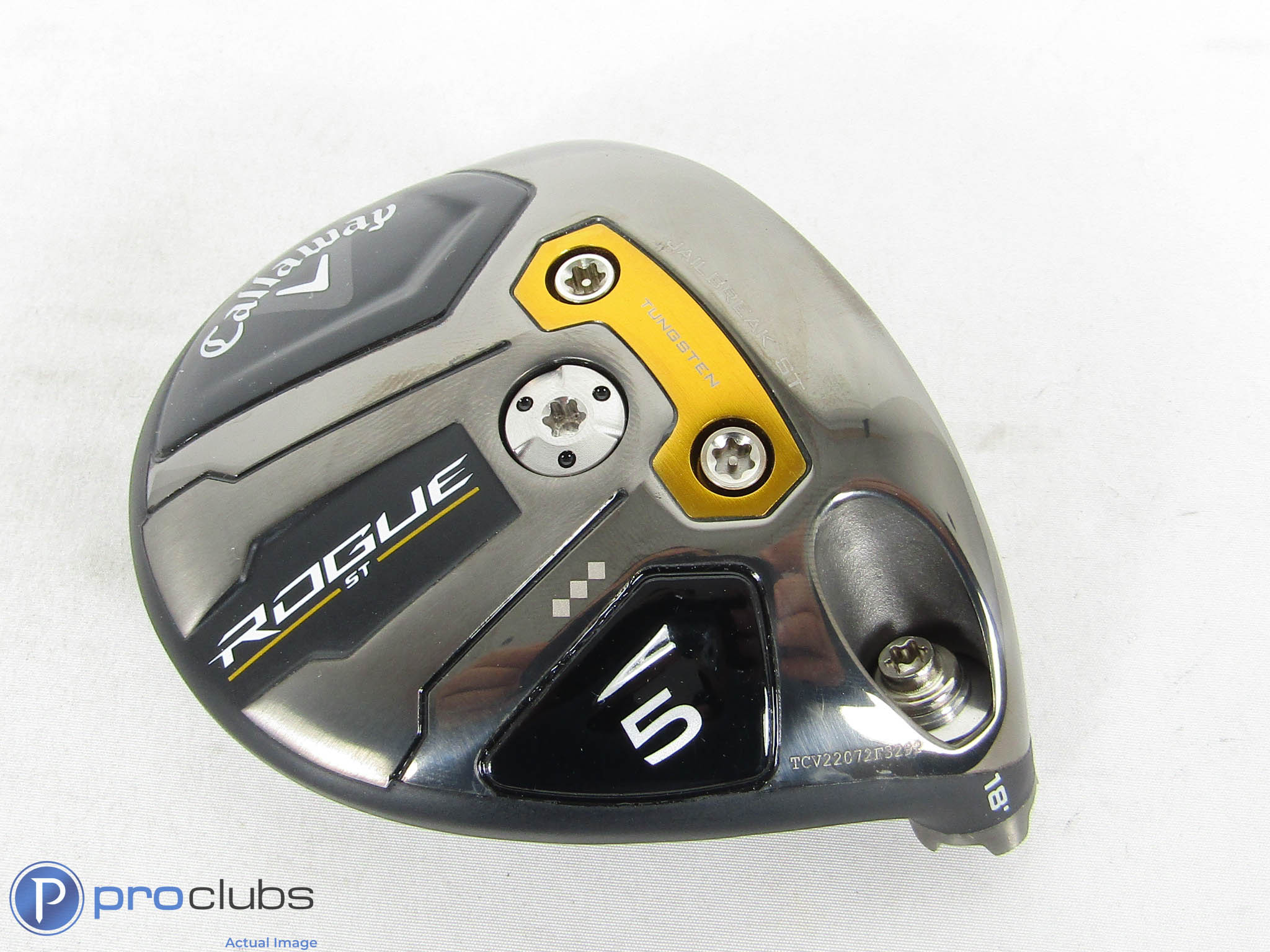 Tour Issue! Callaway Rogue ST Triple Diamond 18* 5 Wood - Head Only - 462779