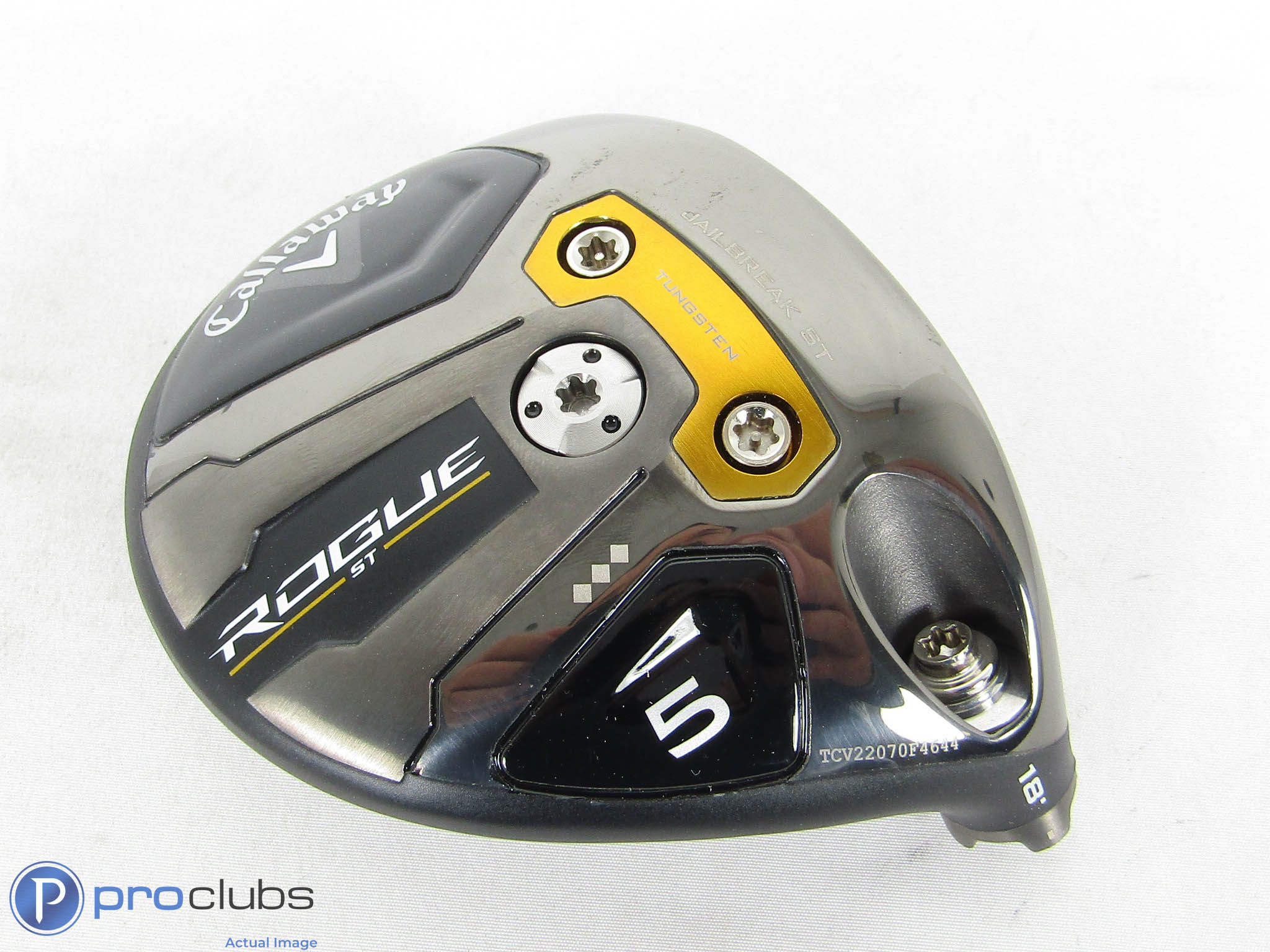 Tour Issue! Callaway Rogue ST Triple Diamond 18* 5 Wood - Head Only - 462783