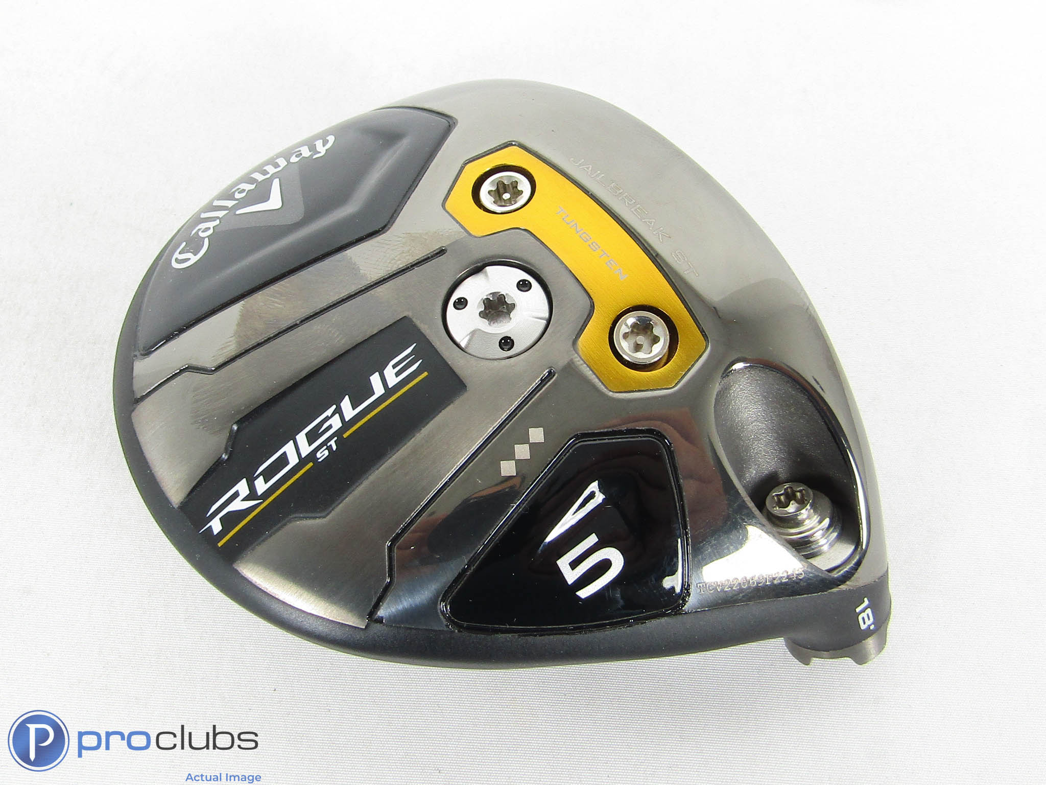 Tour Issue! Callaway Rogue ST Triple Diamond 18* 5 Wood - Head Only - 462784