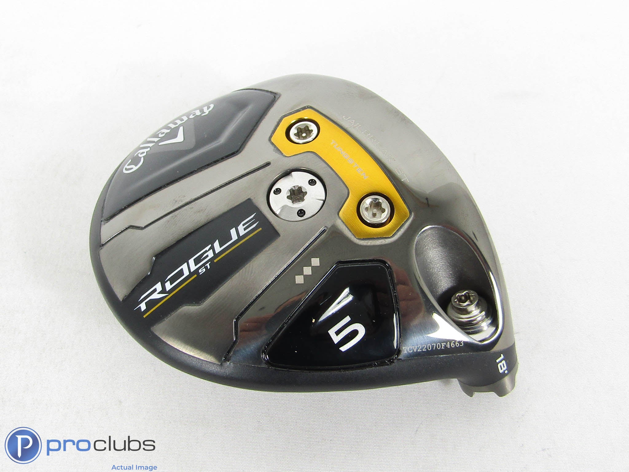 Tour Issue! Callaway Rogue ST Triple Diamond 18* 5 Wood - Head Only - 462762