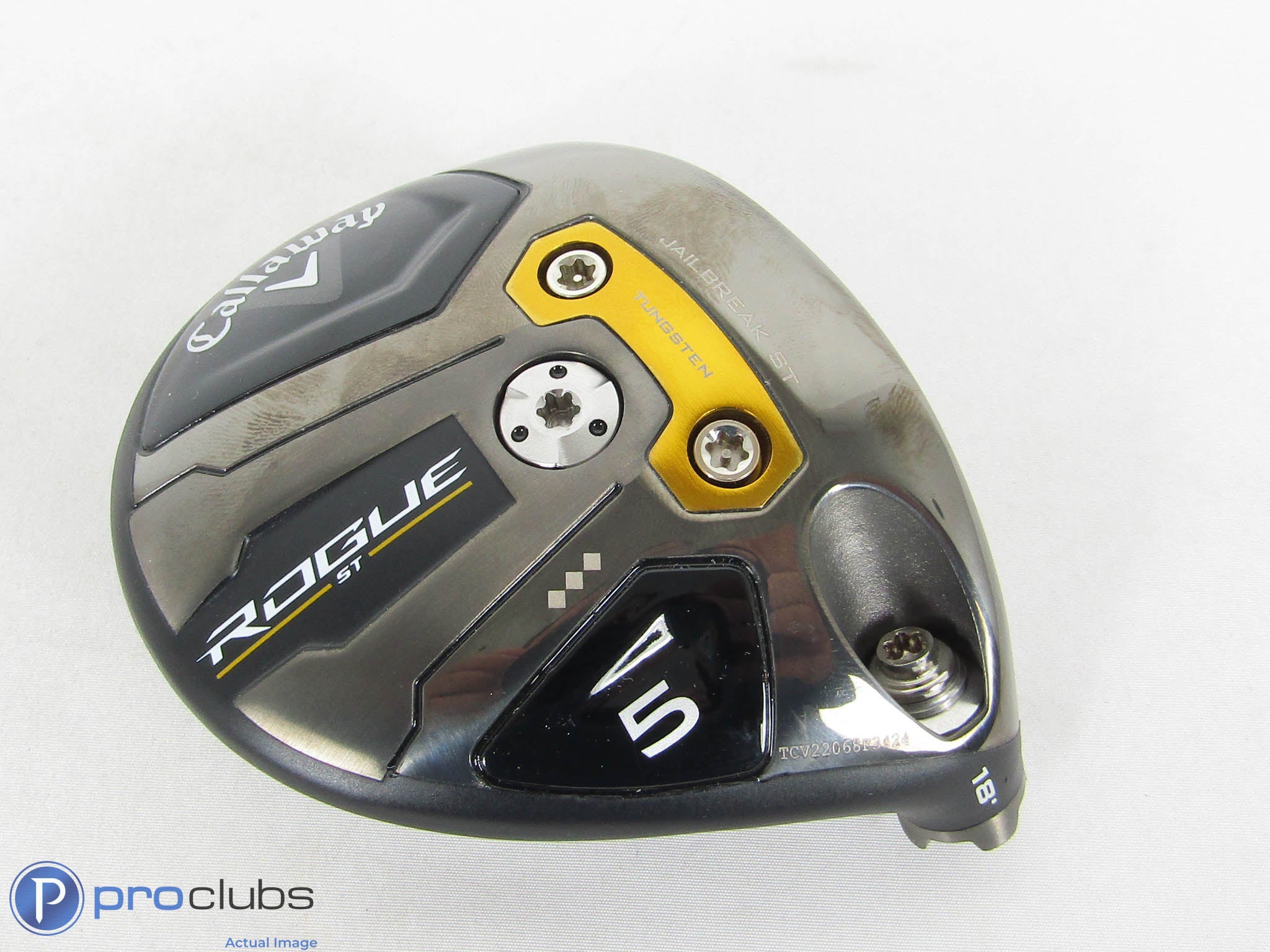 Tour Issue! Callaway Rogue ST Triple Diamond 18* 5 Wood - Head Only - 462792
