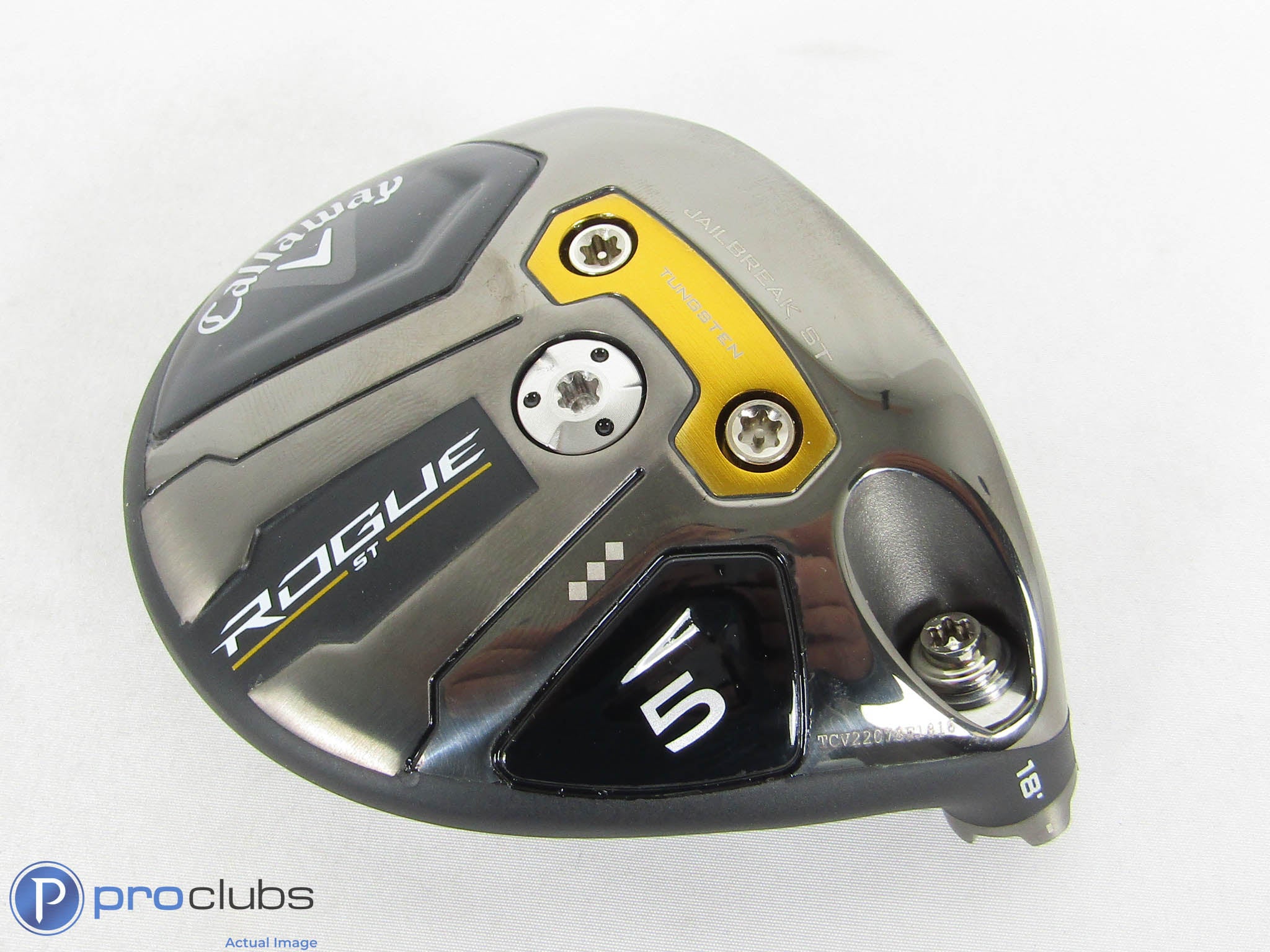 Tour Issue! Callaway Rogue ST Triple Diamond 18* 5 Wood - Head Only - 462789