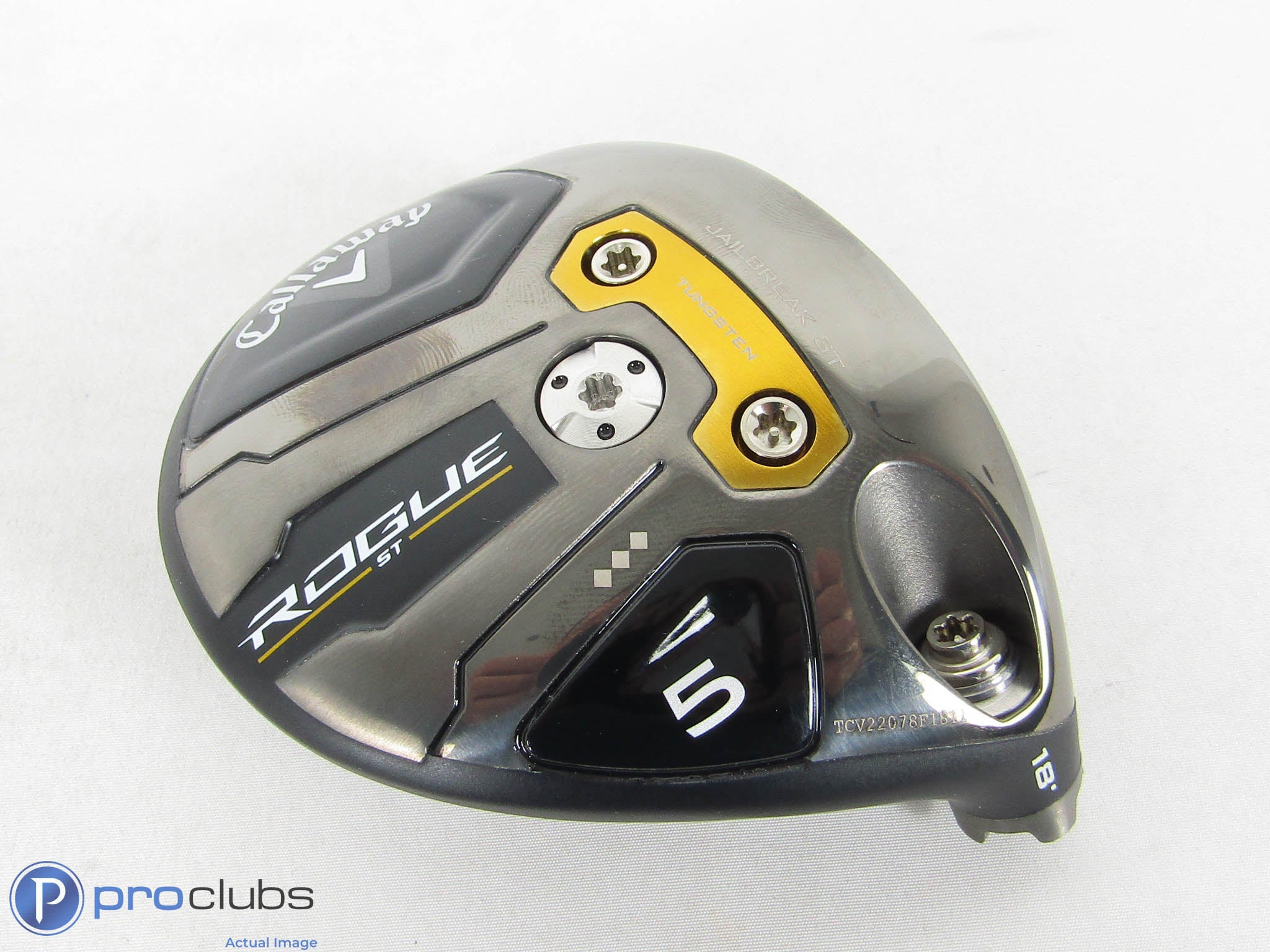 Tour Issue! Callaway Rogue ST Triple Diamond 18* 5 Wood - Head Only - 462795