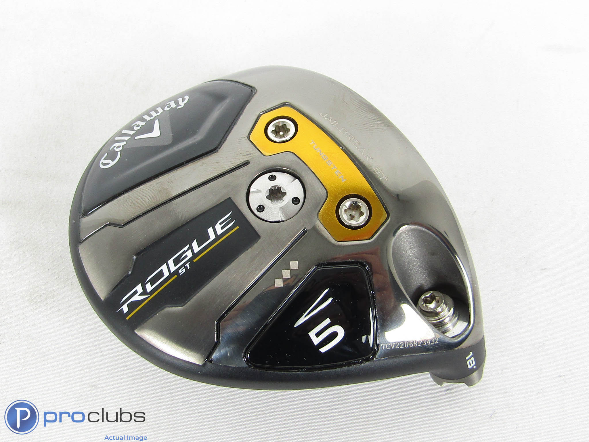 Tour Issue! Callaway Rogue ST Triple Diamond 18* 5 Wood - Head Only - 462761