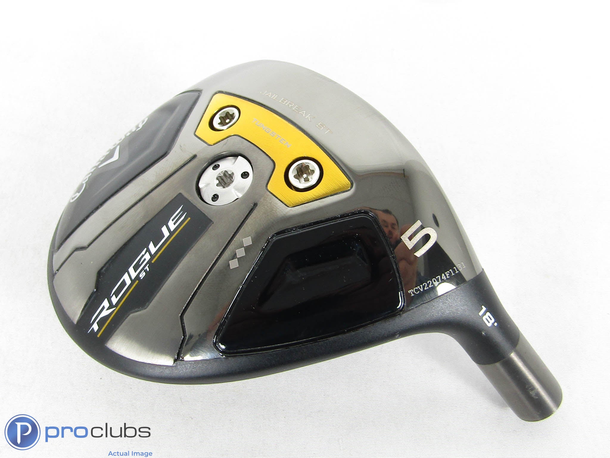 Tour Issue! Callaway Rogue ST Triple Diamond 18* 5 Wood - Head Only - 462782