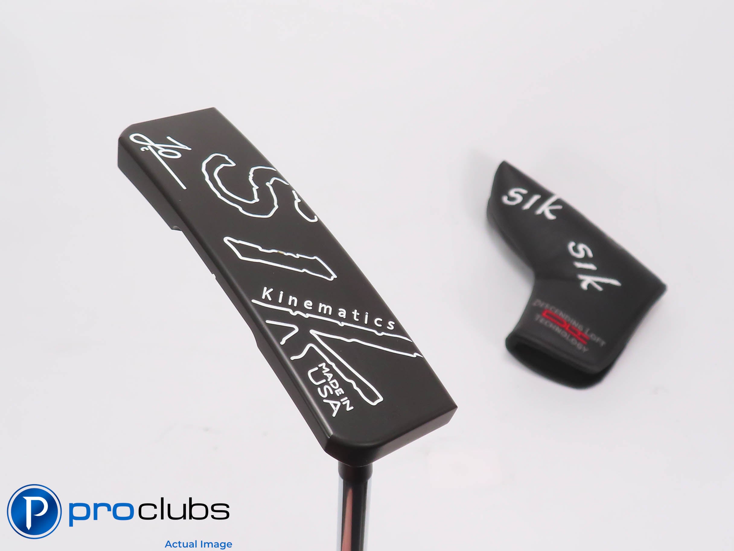 Mint SIK Jo C-Series Black 34" PUTTER w/Cover - MILLED IN USA 463240