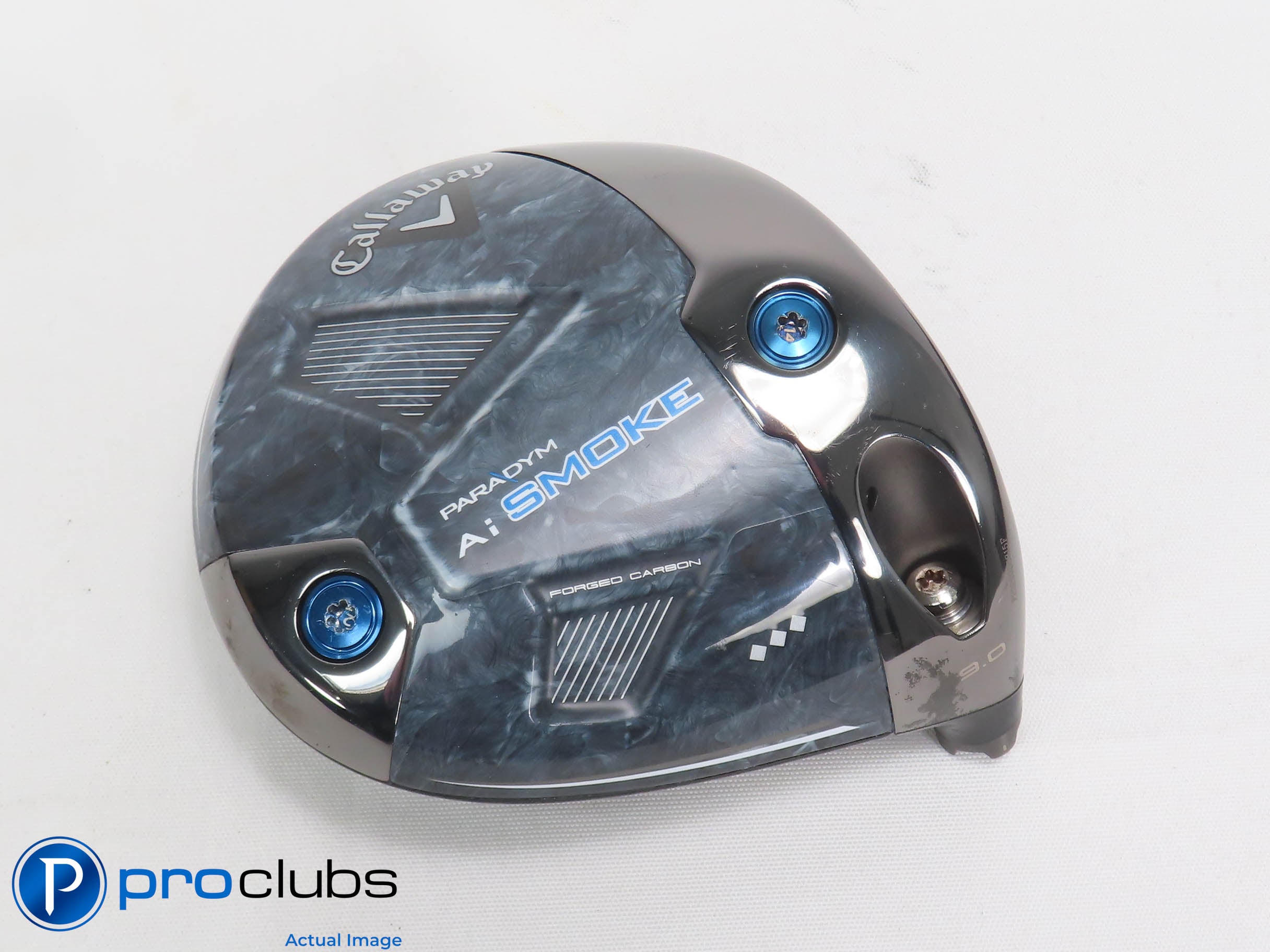Nice Callaway Paradym Ai Smoke Triple Diamond 9* Driver HEAD ONLY 462621