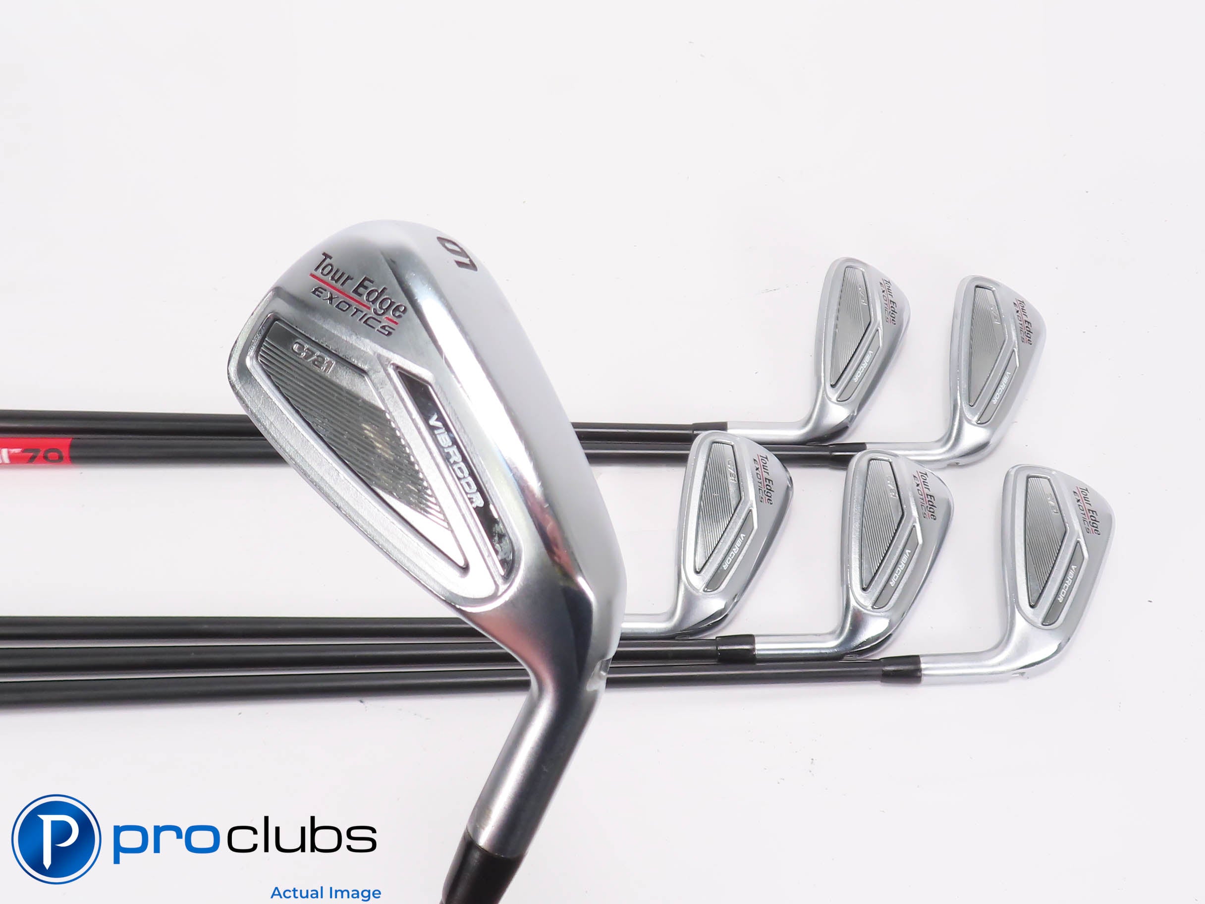 Nice Tour Edge C721 6-PW,AW IRON SET -KBS 70 Regular+ Flex Graphite -1/2" 462397