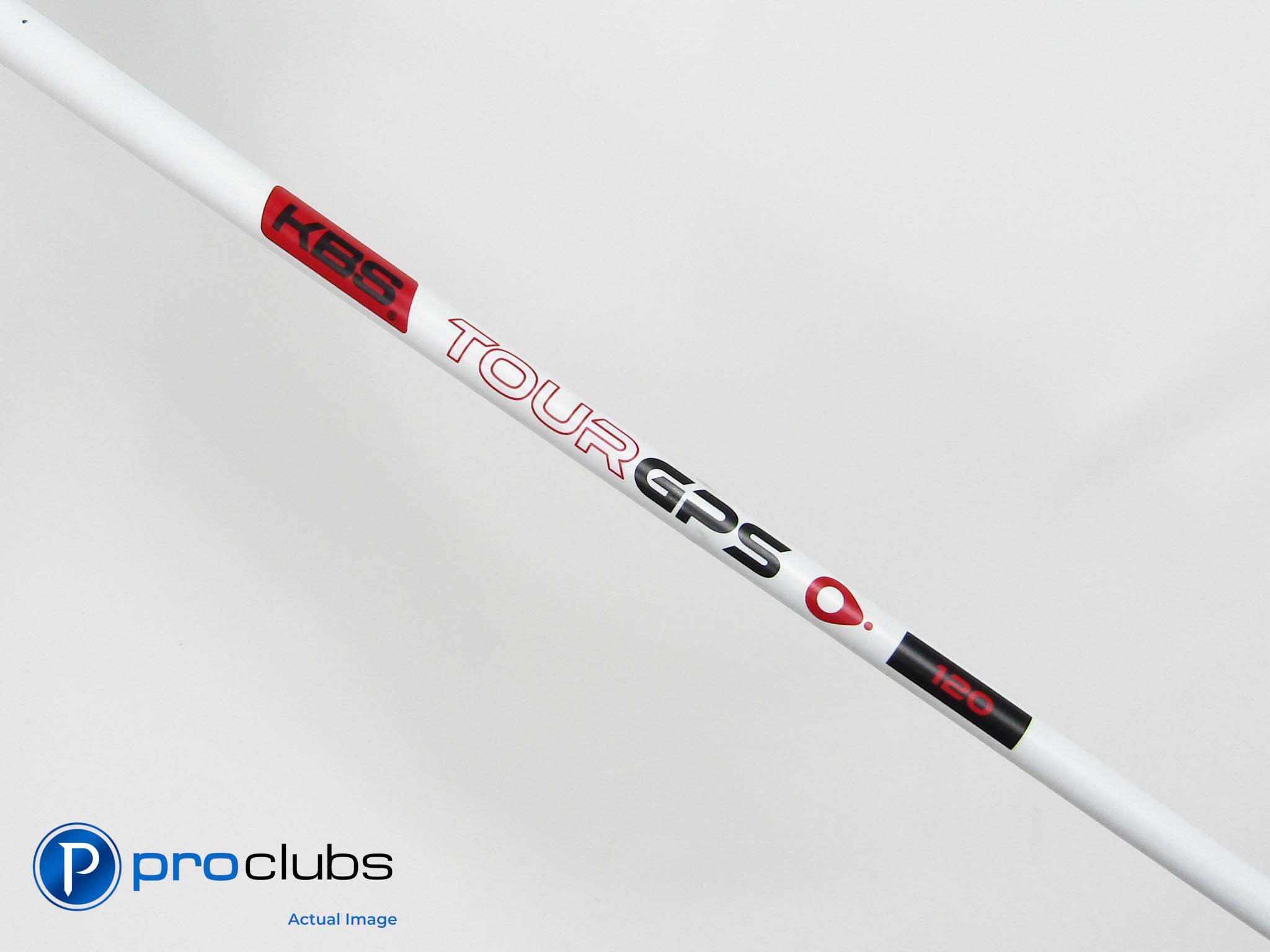 KBS TOUR GPS 120 White Matte Graphite Putter shaft Pull Out .370" Tip #462673