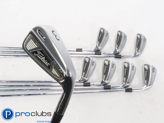 Titleist 710 AP2 Forged 3-PW IRON SET - DG S300 Stiff Flex Steel +1/2" 422003