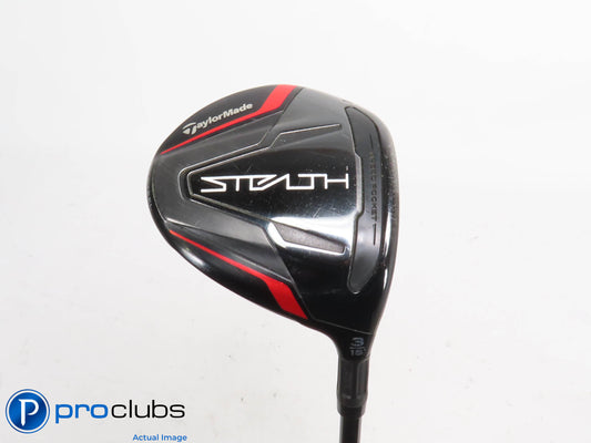 Nice! TaylorMade Stealth 15* 3 Wood - HZRDUS RDX Blue 60g 6.0 Stiff Flex 421014