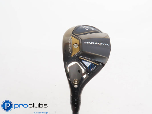 Excellent! Left Handed Callaway PARADYM 21* 4 Hybrid - HZRDUS Regular - 421096