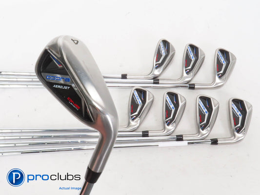 Cobra AEROJET ONE Length 4-PW, SW IRON SET - KBS Tour Lite Regular Flex #422070