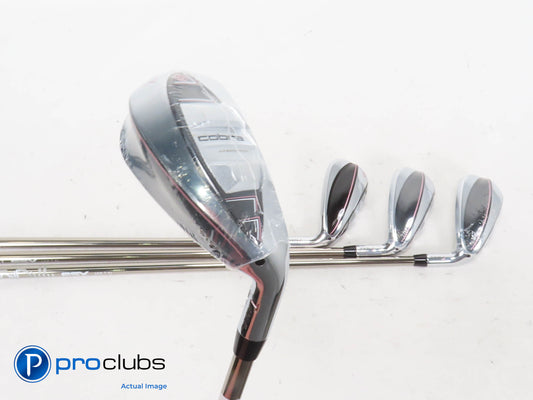 New! Ladies Cobra T-RAIL 3 7-PW Hybrid IRON SET - UST Recoil ESX Ladies - 422264