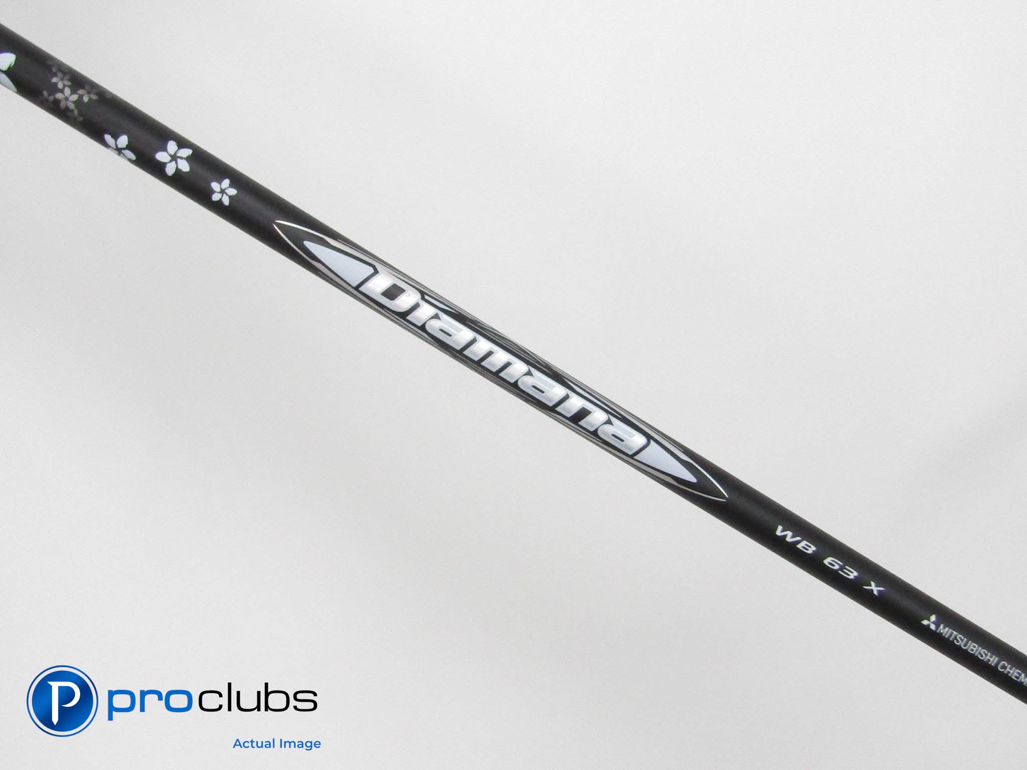 2024 Mitsubishi Diamana WB 63 X-Flex Driver Shaft w/ TaylorMade Tip #465169