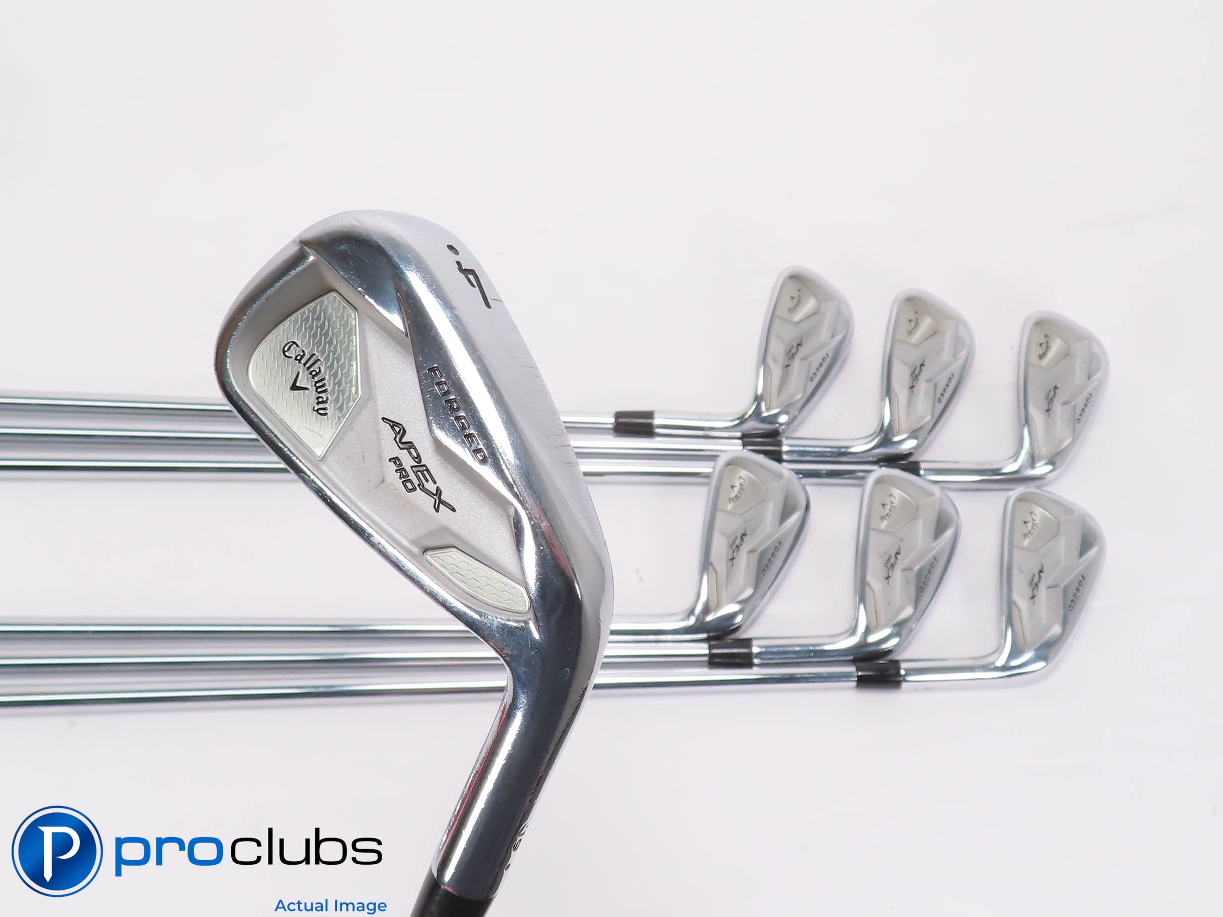 Tour Issue Callaway '19 APEX PRO Single Dot 4-PW IRON SET - Project X 6.5 X-Flex