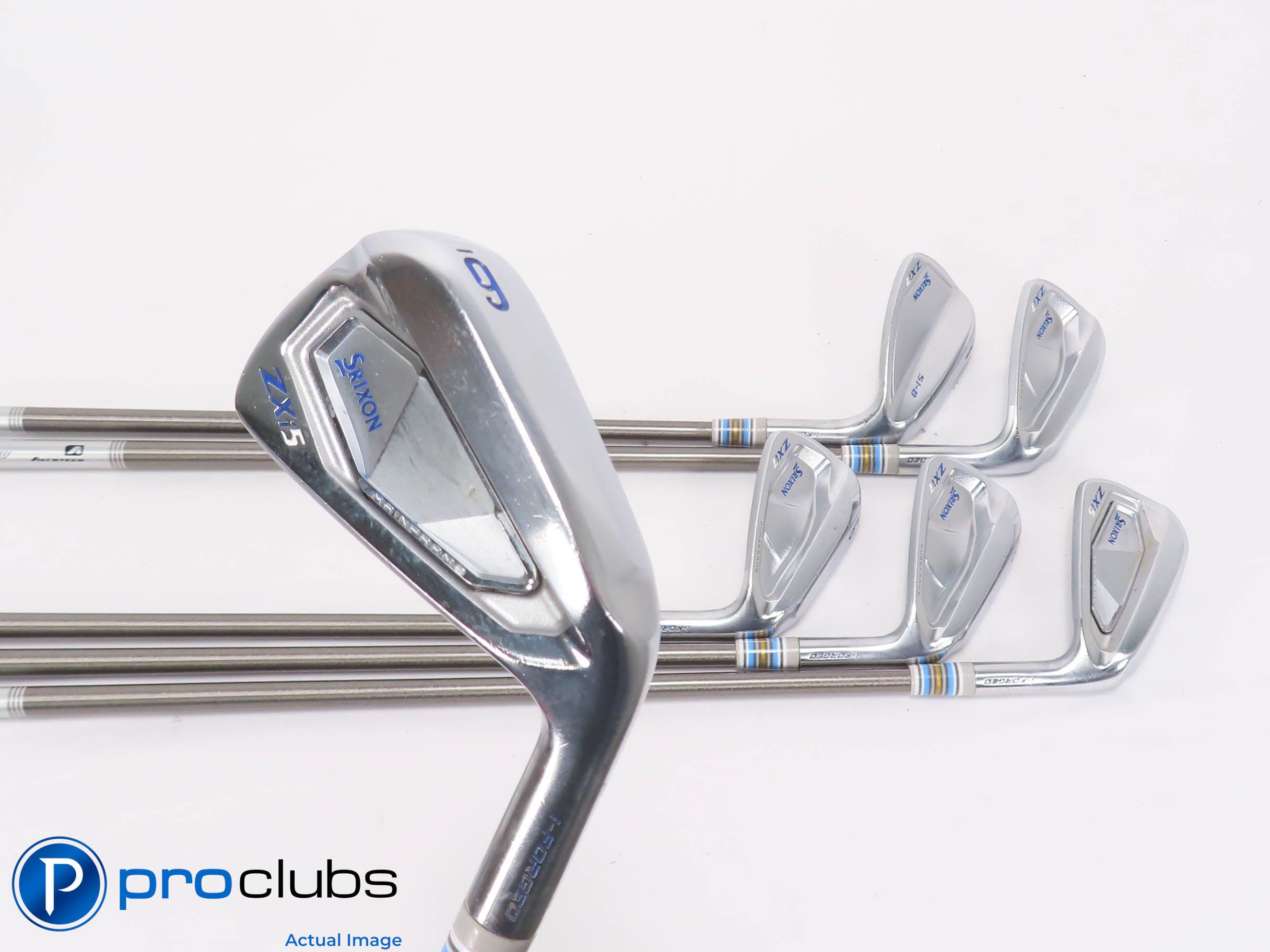 Srixon ZXi5/ZXi7 5-PW,AW Combo IRON SET Steelfiber 80 Regular Flex Graph 465188