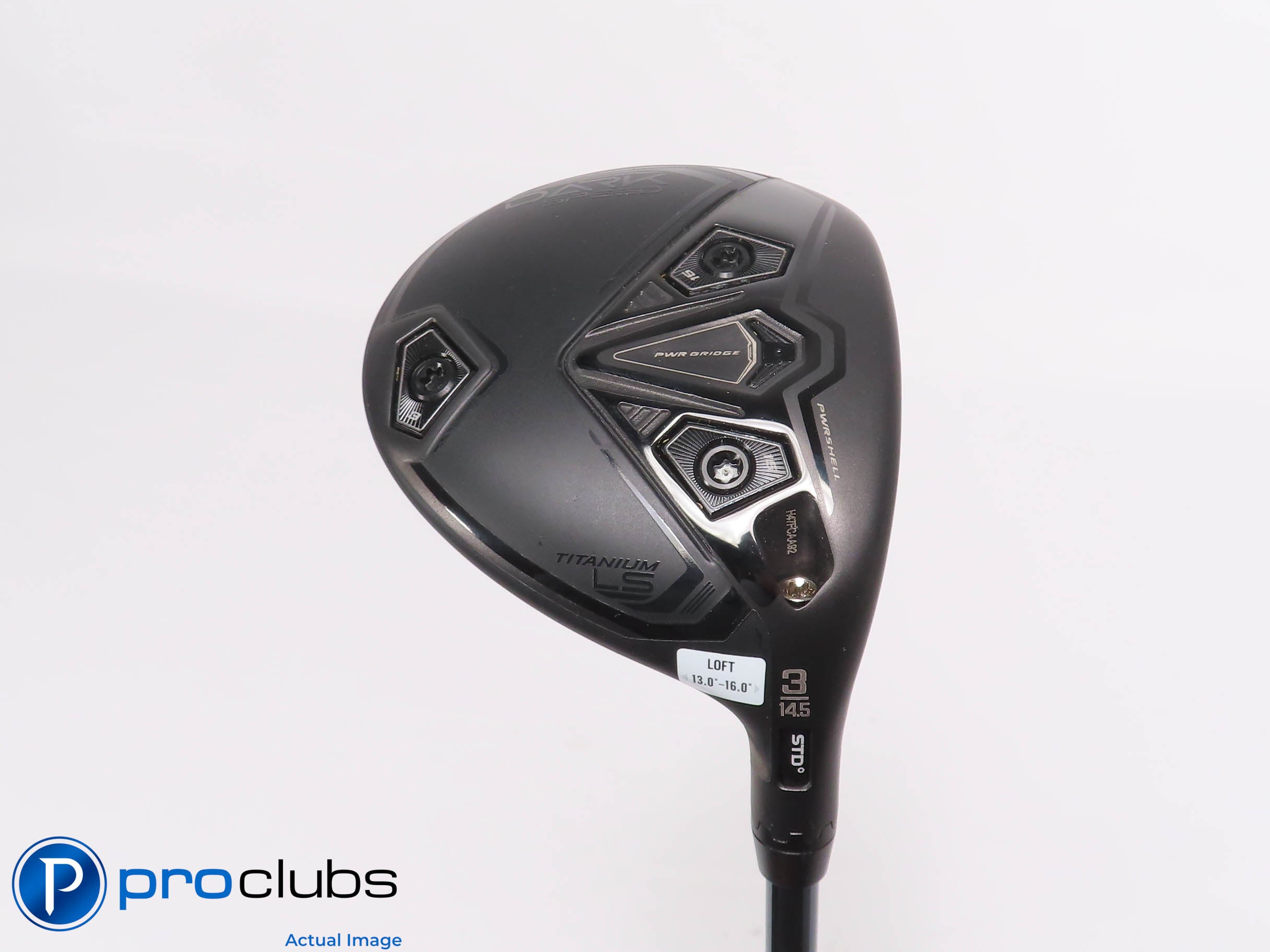 Nice Cobra DARKSPEED LS Titanium 14.5* 3 WOOD - LINQ Blue 6F4 Stiff Flex 464614