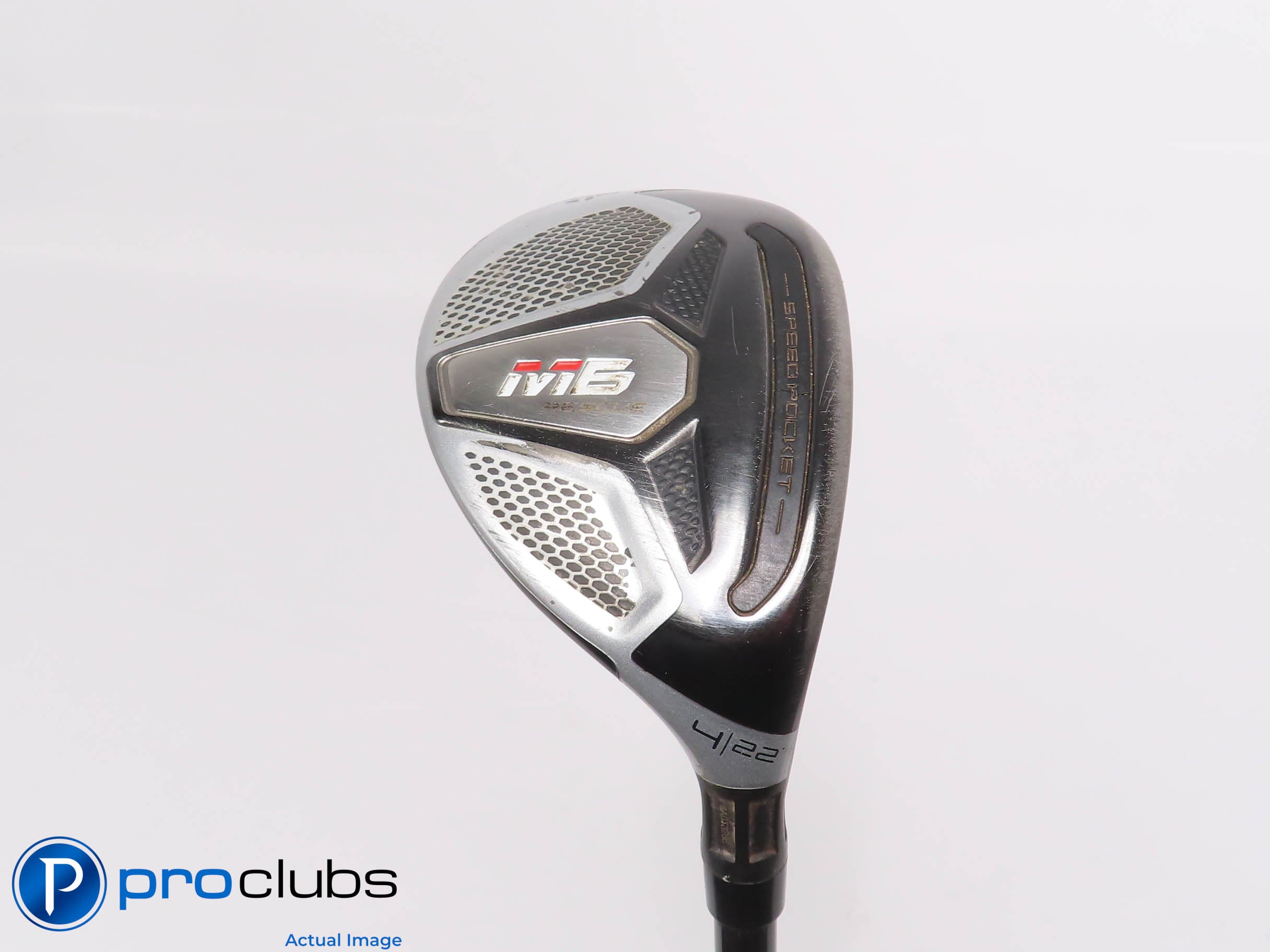 TaylorMade M6 Rescue 22* 4 Hybrid - Fujikura Atmos 6R Regular Flex - 465099