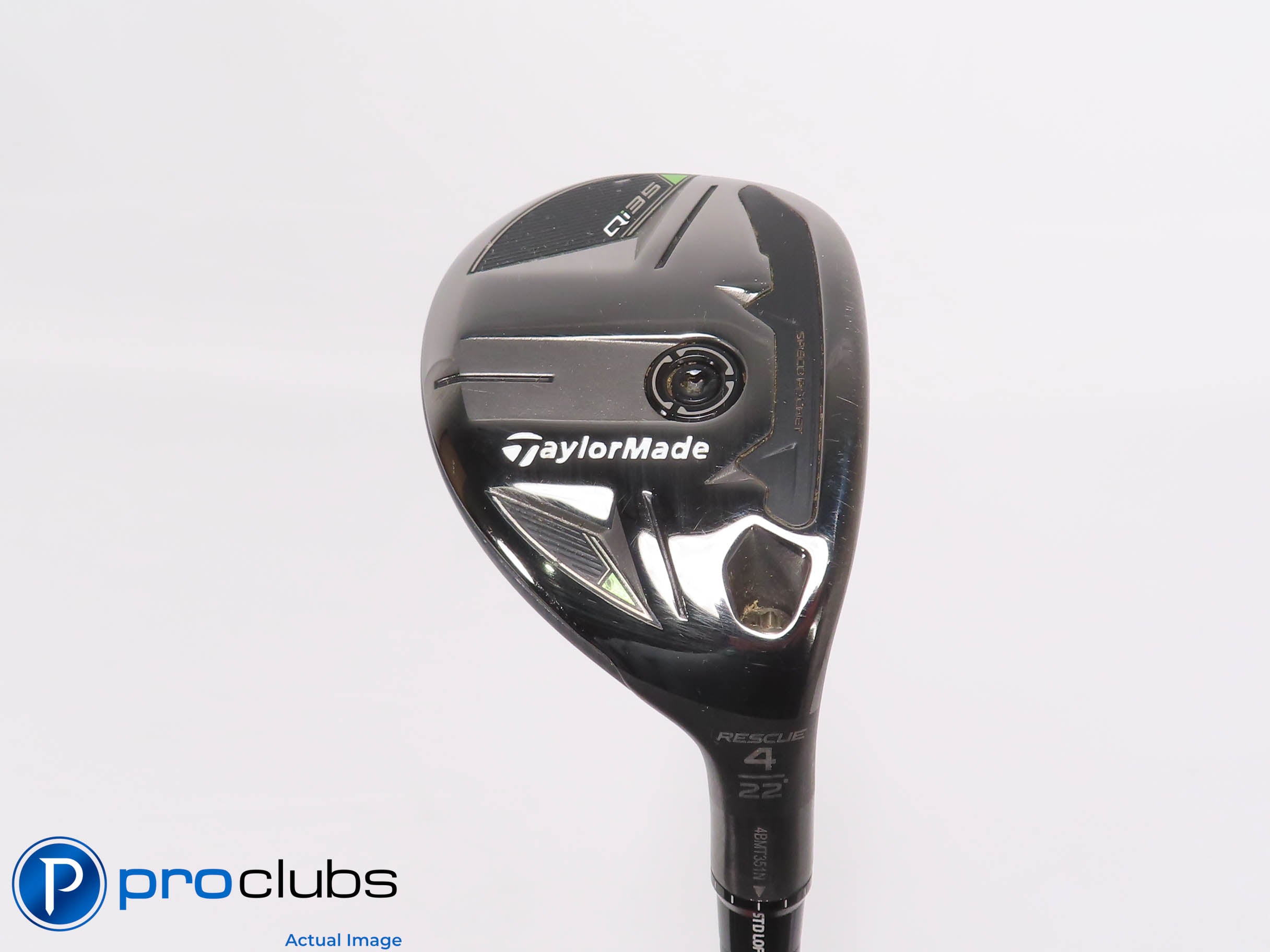 Nice! TaylorMade Qi35 22* 4 Hybrid - Fujikura Ventus 7-S Stiff Flex - 465117