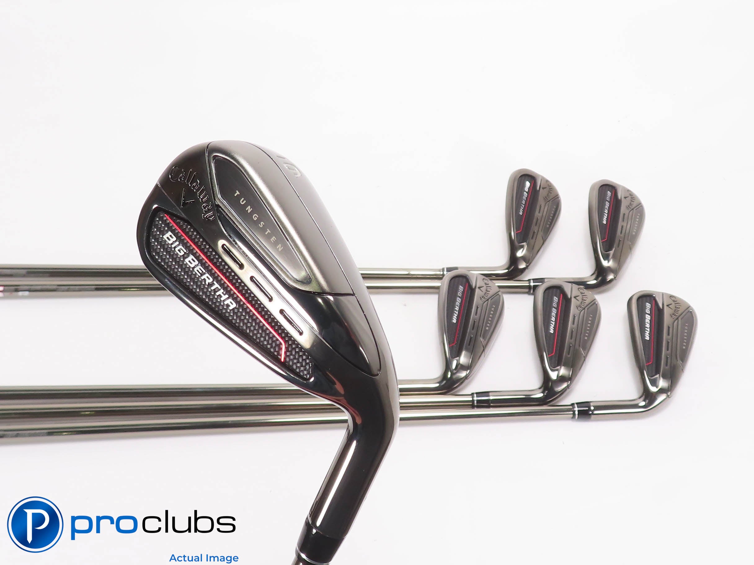 Nice Callaway '23 BIG BERTHA 6-PW,AW IRON SET RCH65 Regular Flex Graphite 465037