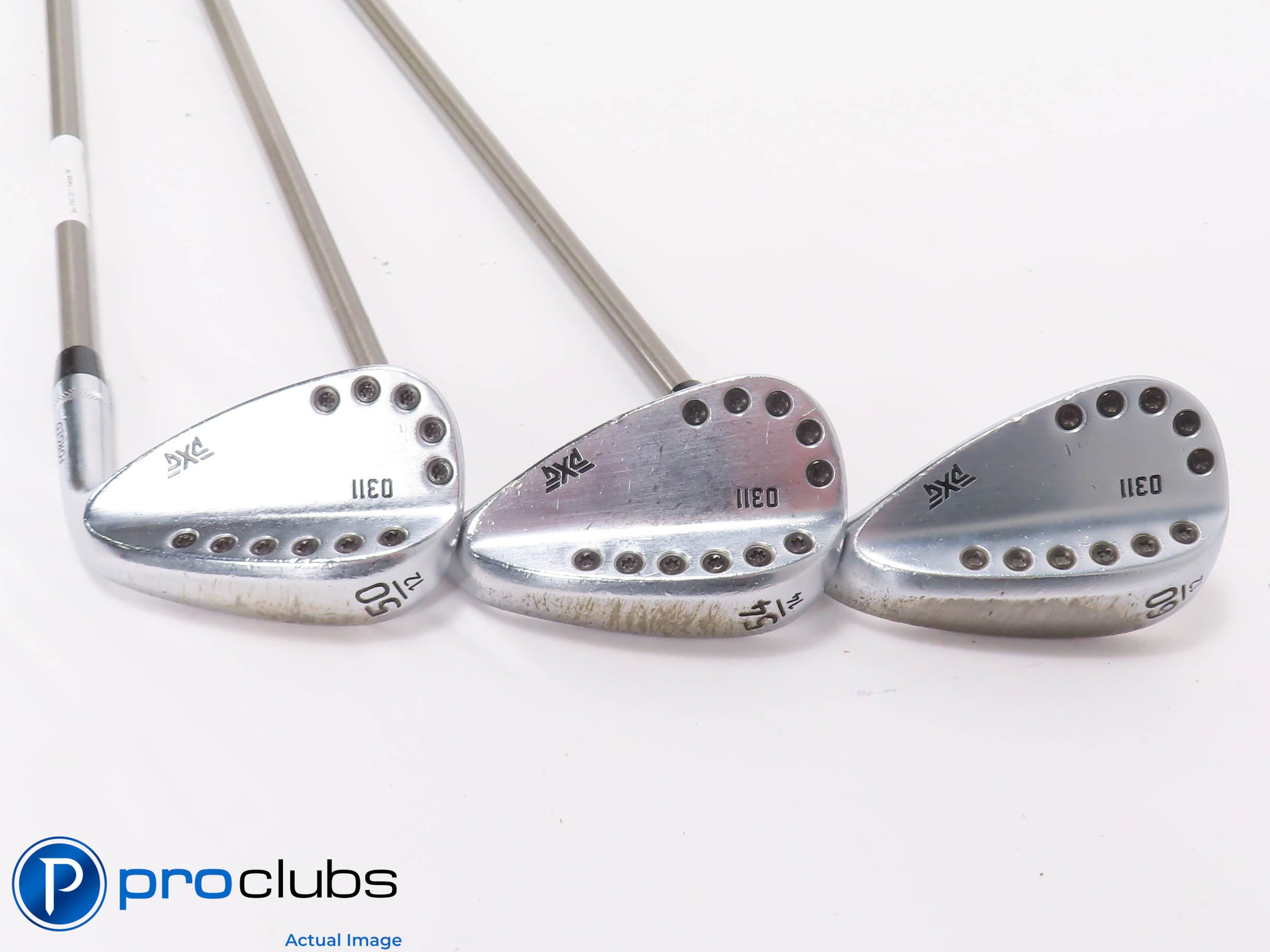 PXG 0311 Forged 50*,54*,60* WEDGE SET - Steelfiber 80 Stiff Flex Graphite 465077