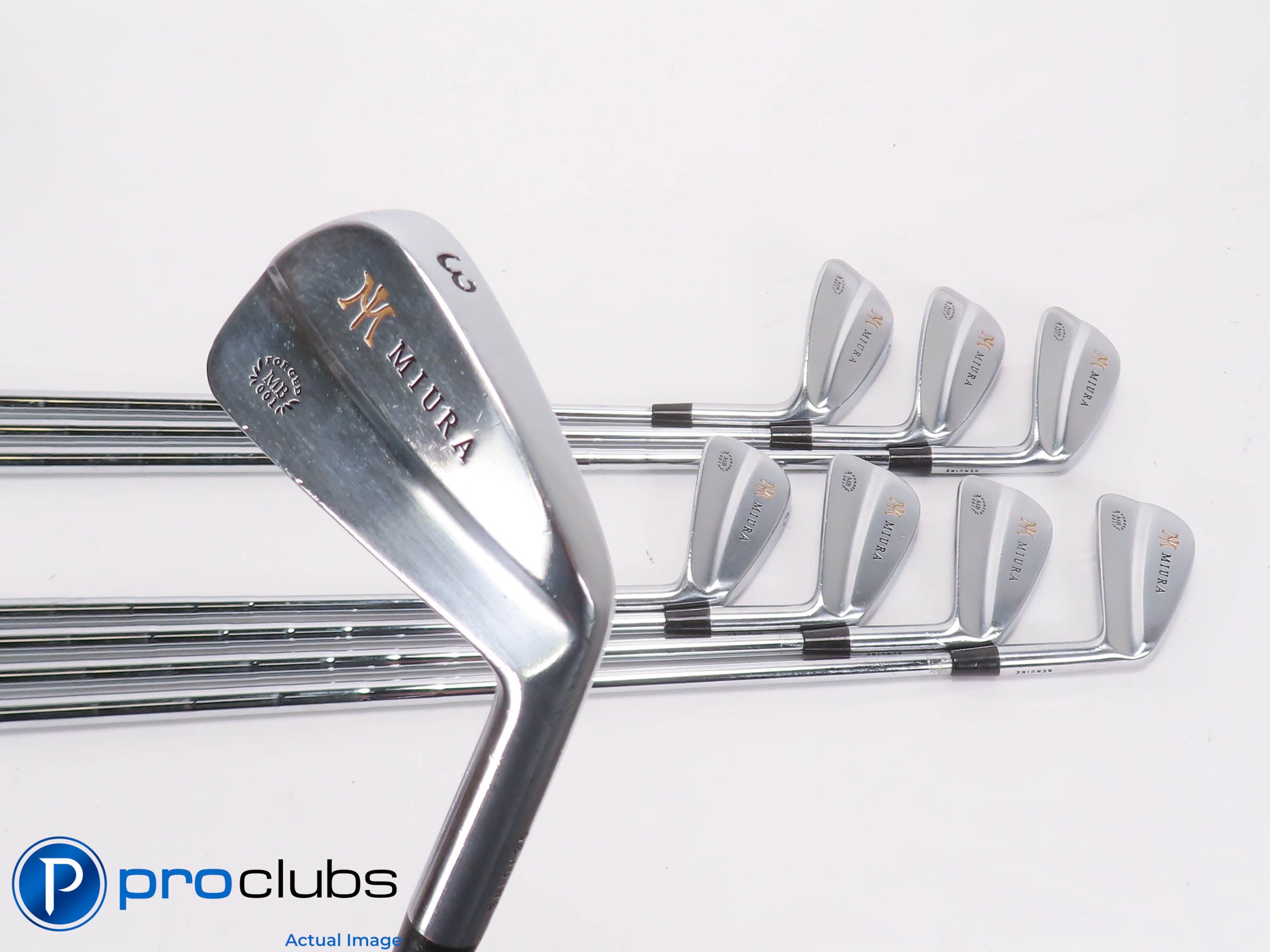 Nice MIURA MB-001 Forged 3-PW IRON SET - KBS Tour-V 120 X-Flex Steel 465306