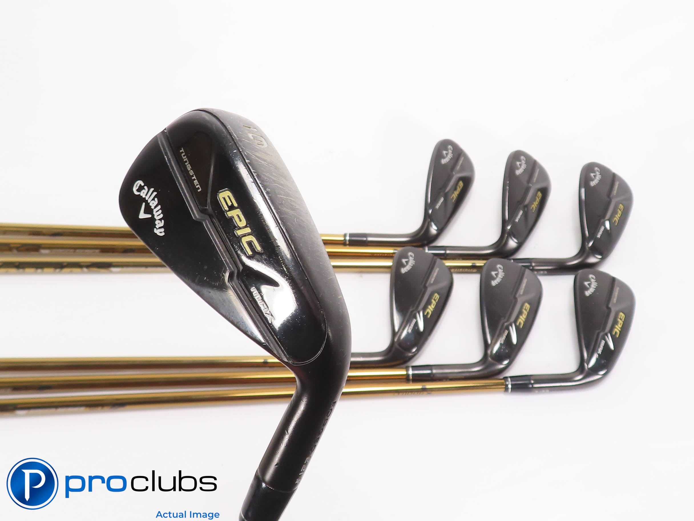 Callaway EPIC MAX STAR 6-PW,GW,SW IRON SET -ATTAS 50 Senior Flex Graphite 464863