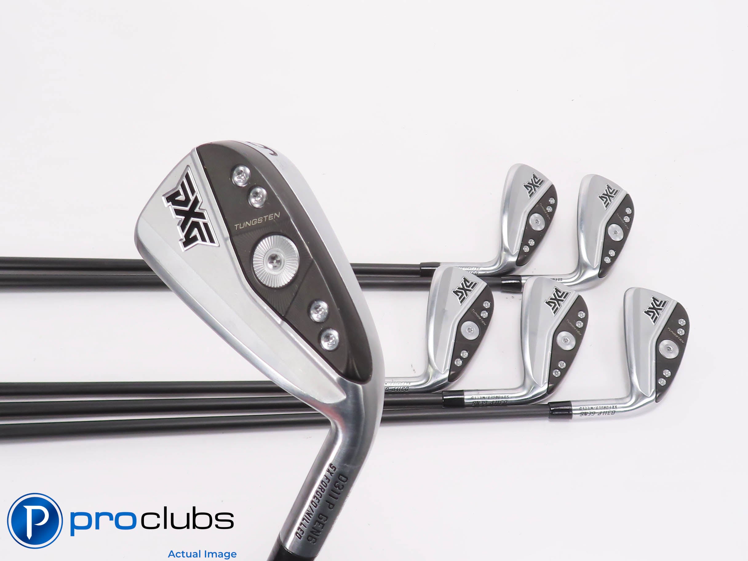 Nice PXG 0311P Gen6 6-PW,GW IRON SET -KBS TGI 60 Regular Flex Graph +1/2" 465087