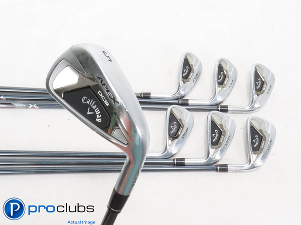 Callaway '21 APEX DCB 5-PW,AW IRON SET - Recoil Dart 65 Senior Flex Gr