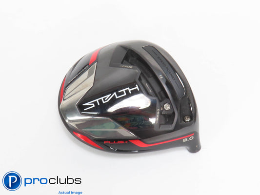 Nice Tour Issue TaylorMade STEALTH PLUS 9* Driver HEAD ONLY w/+ Stamp 423048