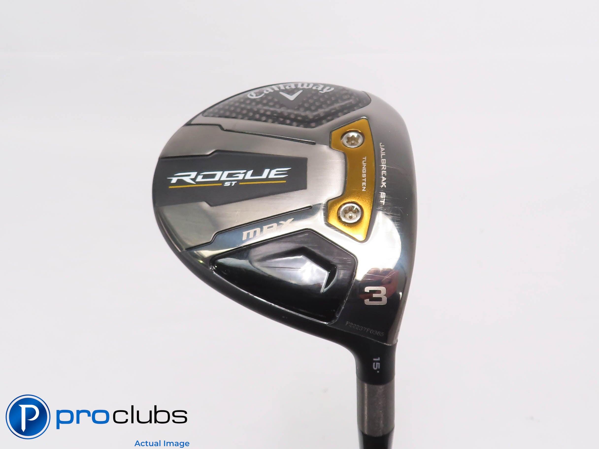 Nice Callaway ROGUE ST MAX 15* 3 WOOD - Tensei AV Blue 65 Stiff Flex 4
