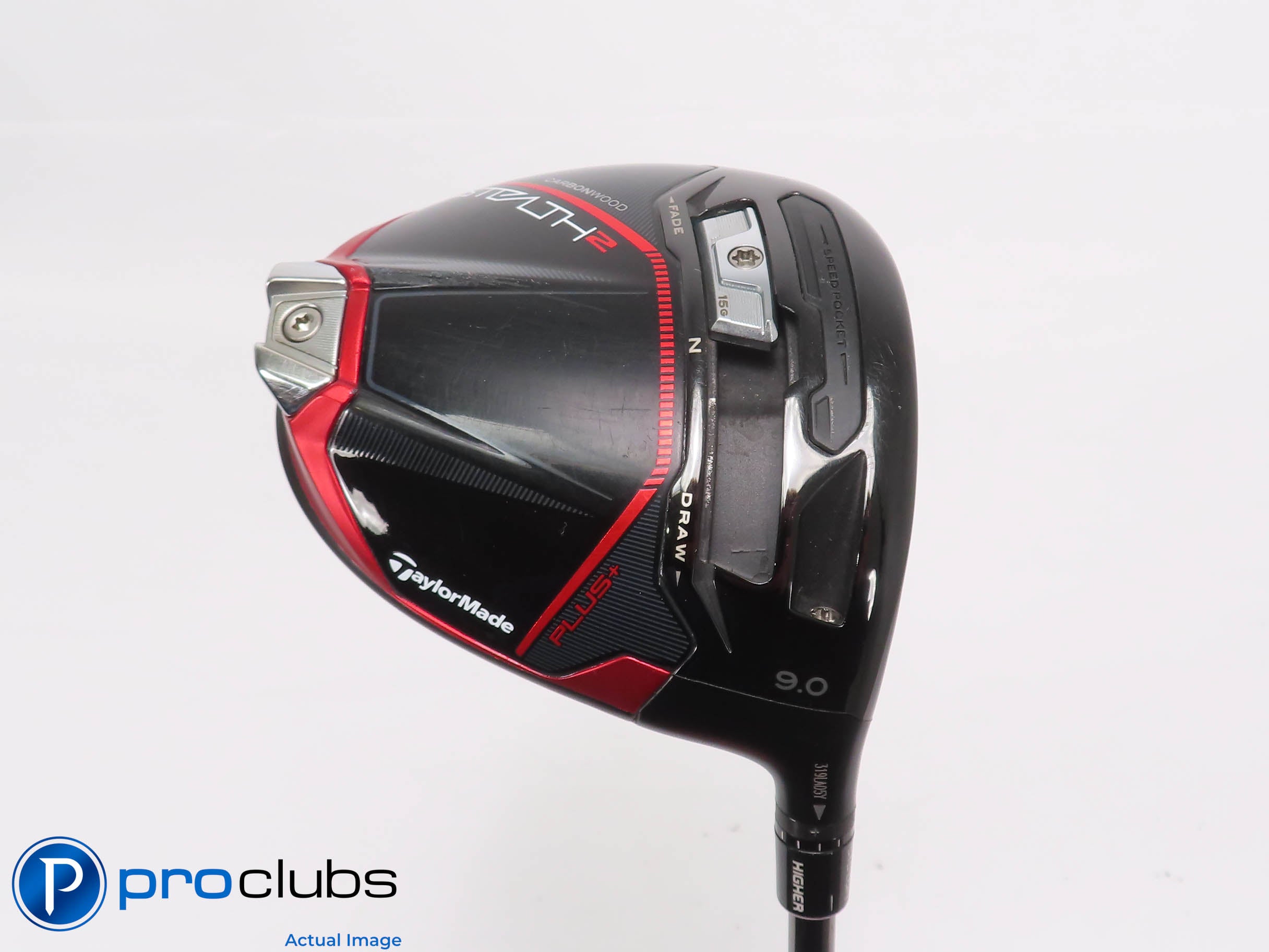 Nice Tour Issue TaylorMade STEALTH 2 Plus 9* DRIVER Kuro Kage 60g X-Flex 465410