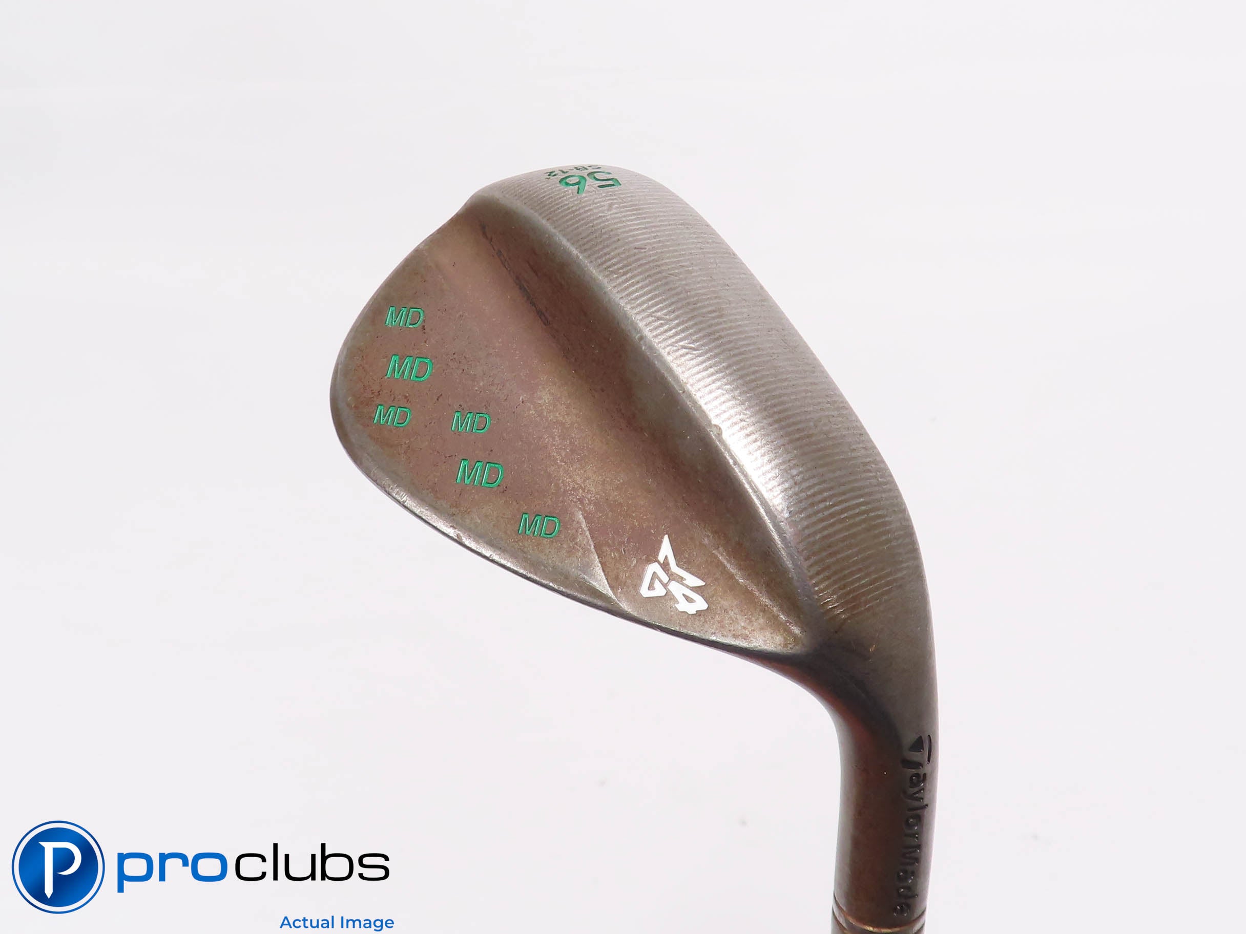 TaylorMade Milled Grind 4 RAW 56*(12*) WEDGE SB-Grind - S400 Stiff Flex 465103