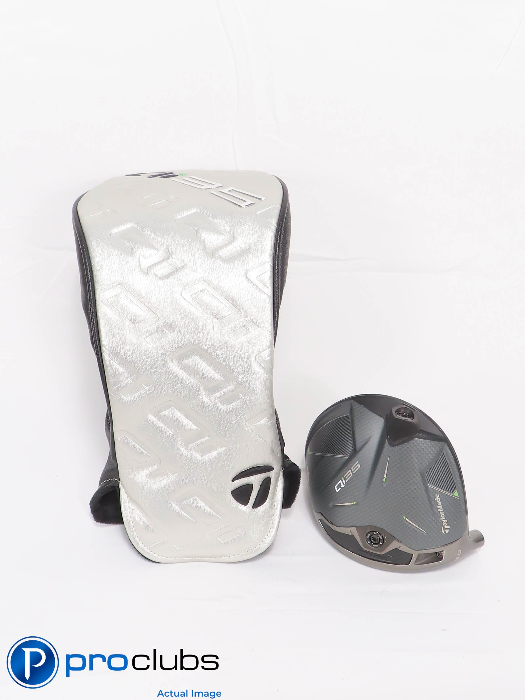 Mint! Left Handed TaylorMade Qi35 9* Driver w/ HC - Head Only - 465379