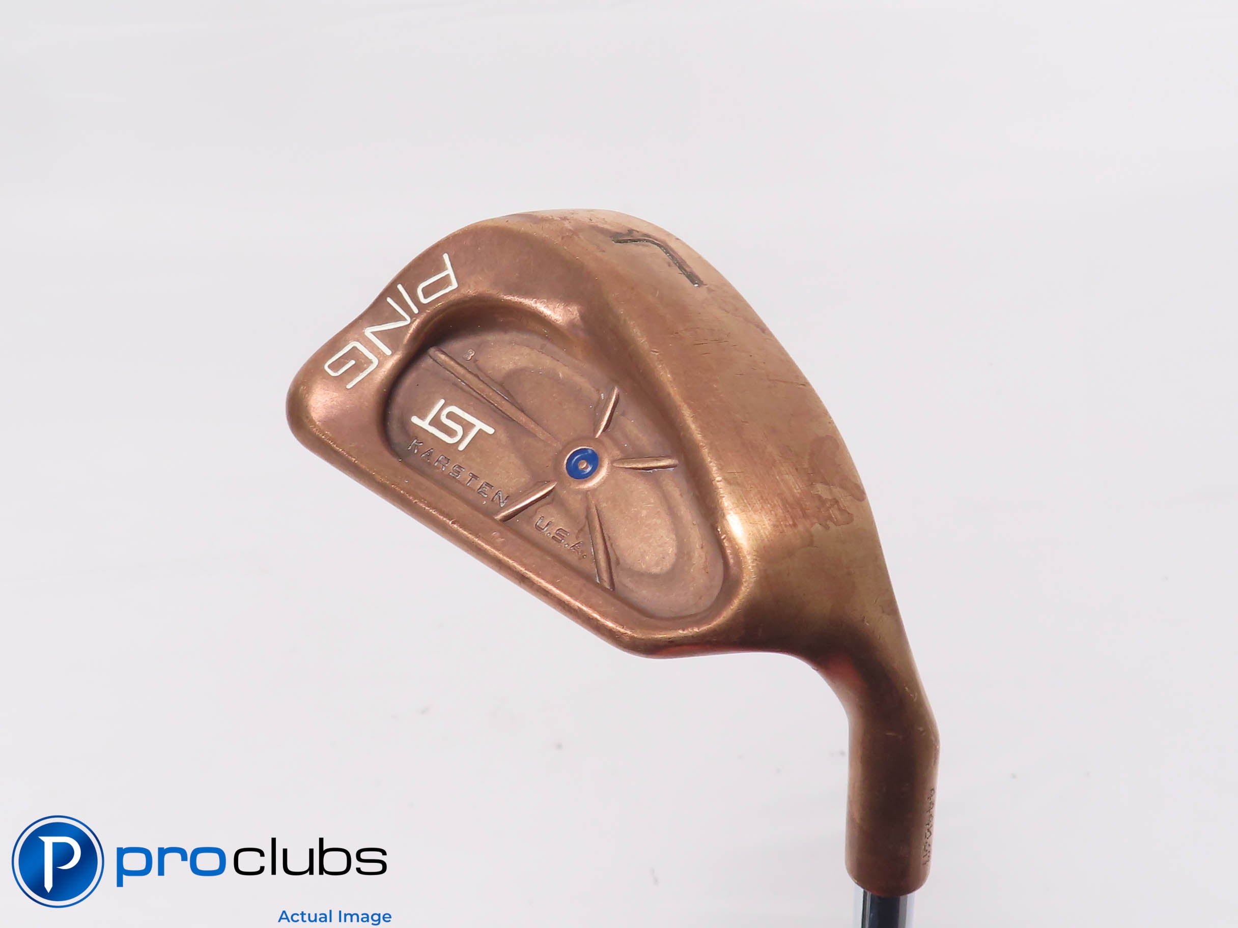 Ping ISI BeCu 61* LOB WEDGE Blue Dot - Ping ZZ65 Stiff Flex Steel 465039