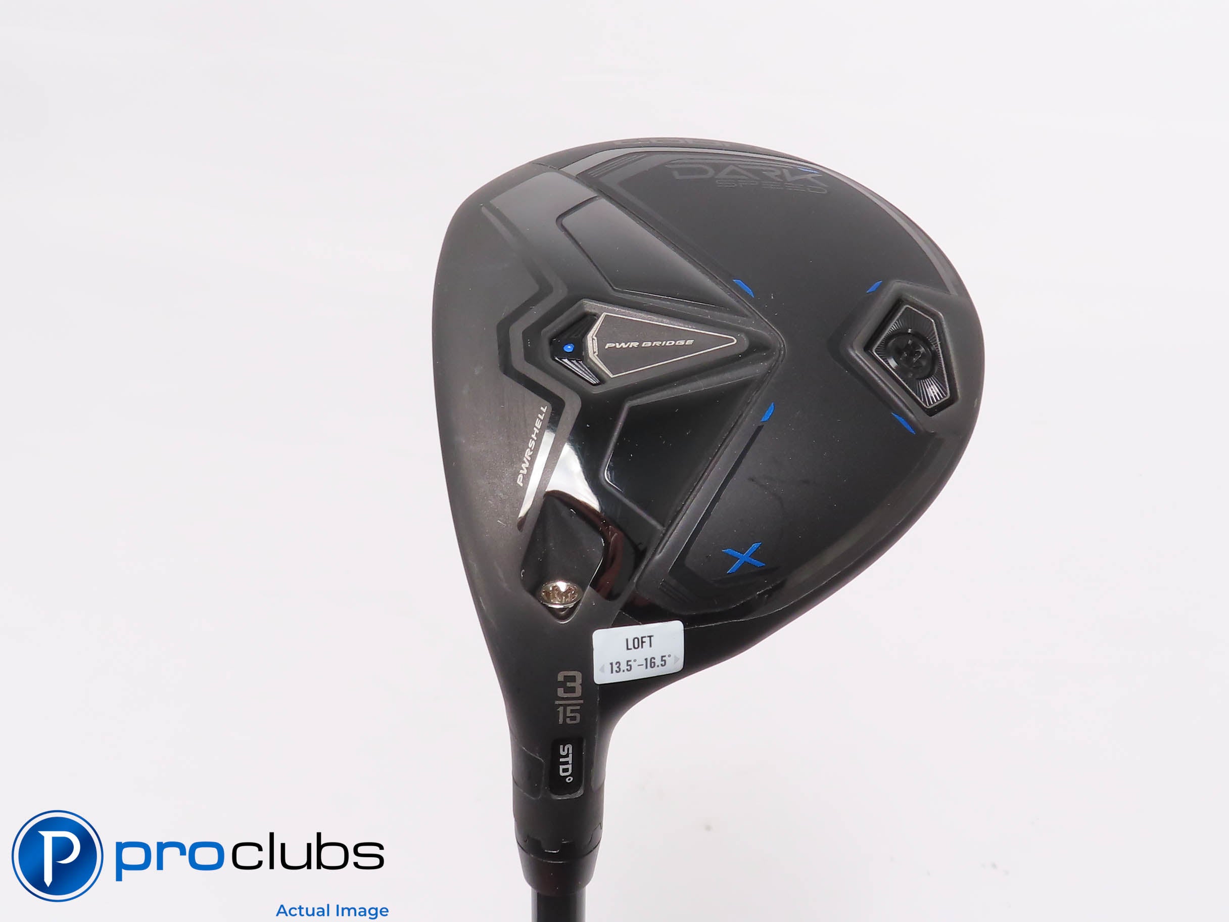 Nice Left Handed Cobra DARKSPEED X 15* 3 WOOD Kai'li Blue 60 Regular Flex 464717