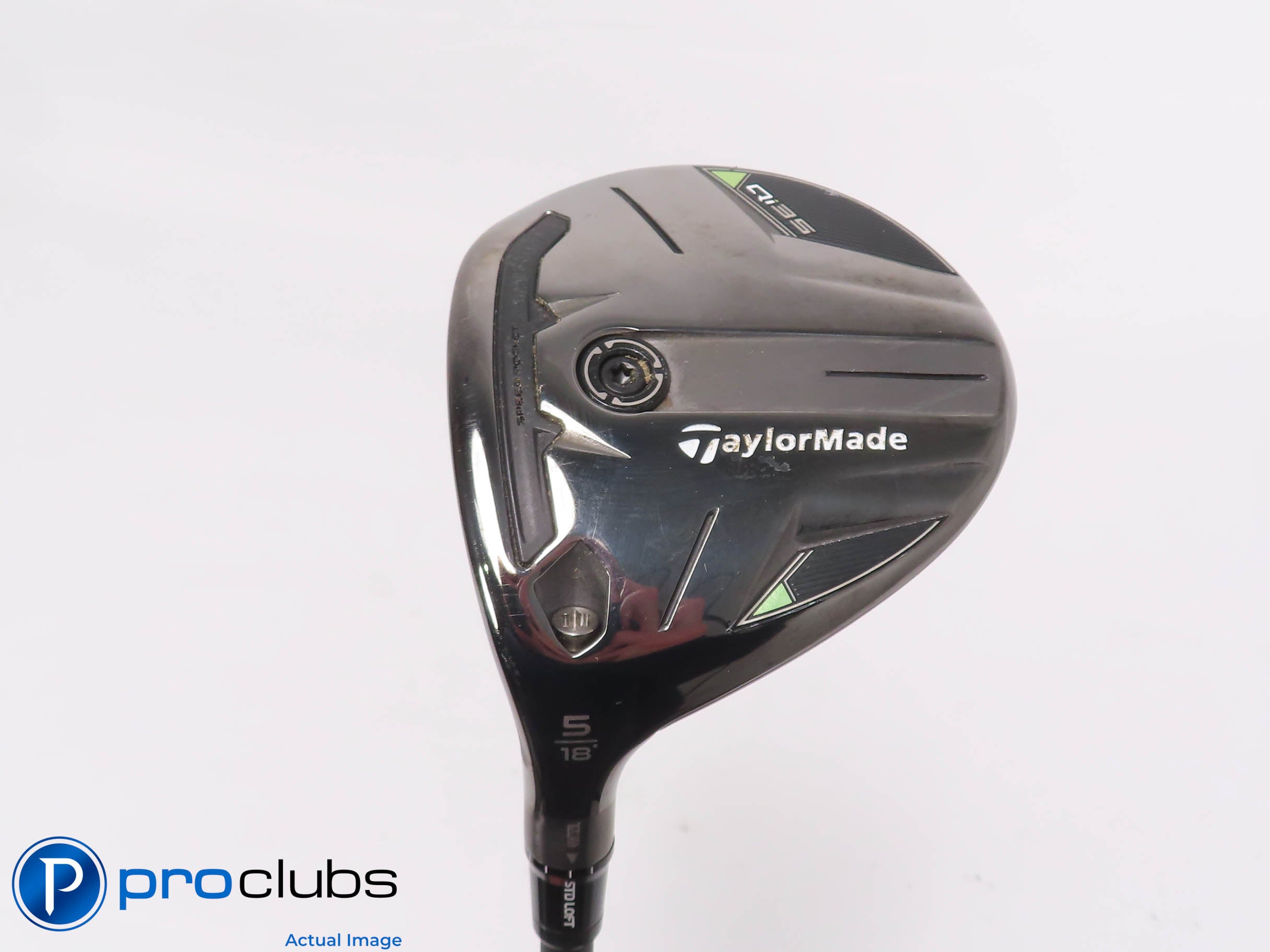 Nice Left Handed TaylorMade Qi35 18* 5 WOOD - Ventus Blue 5R Regular Flex 465124